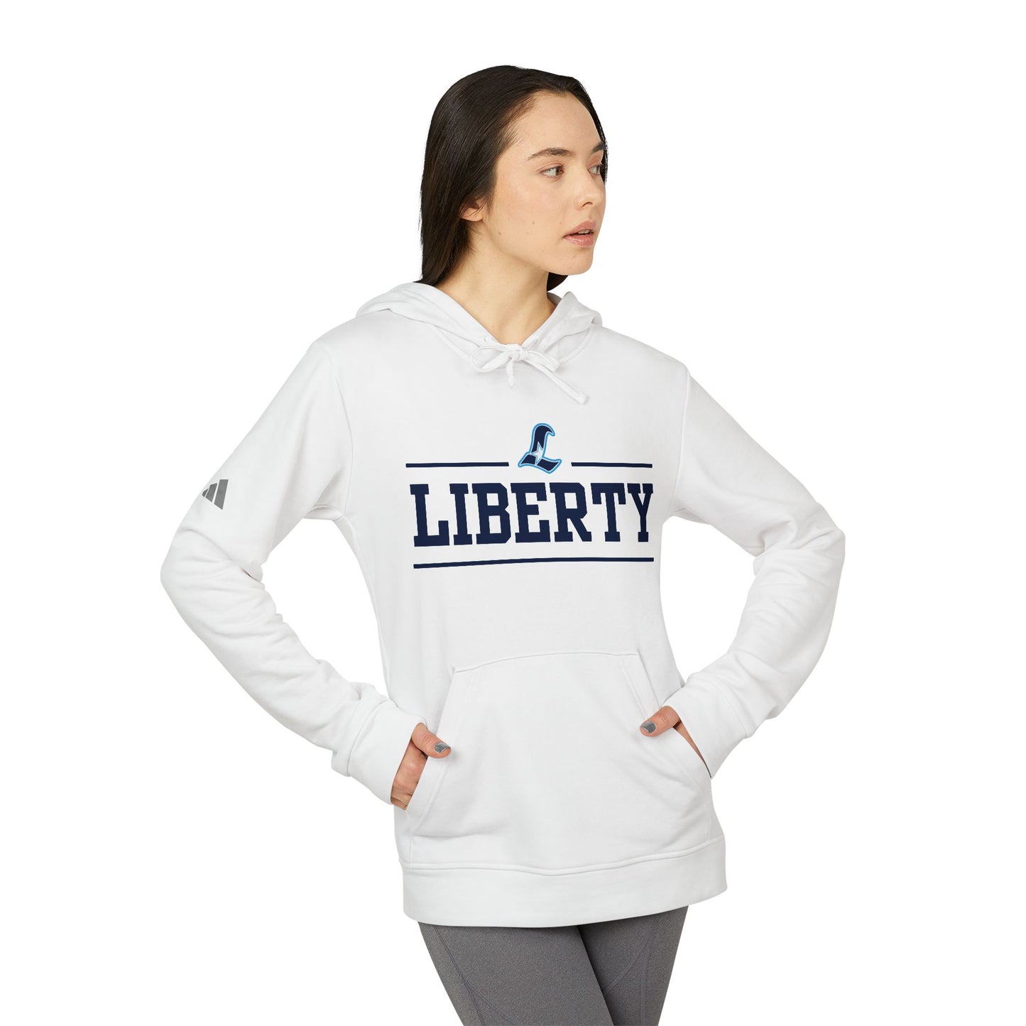 Liberty Falcons | Adidas Unisex Fleece Hoodie