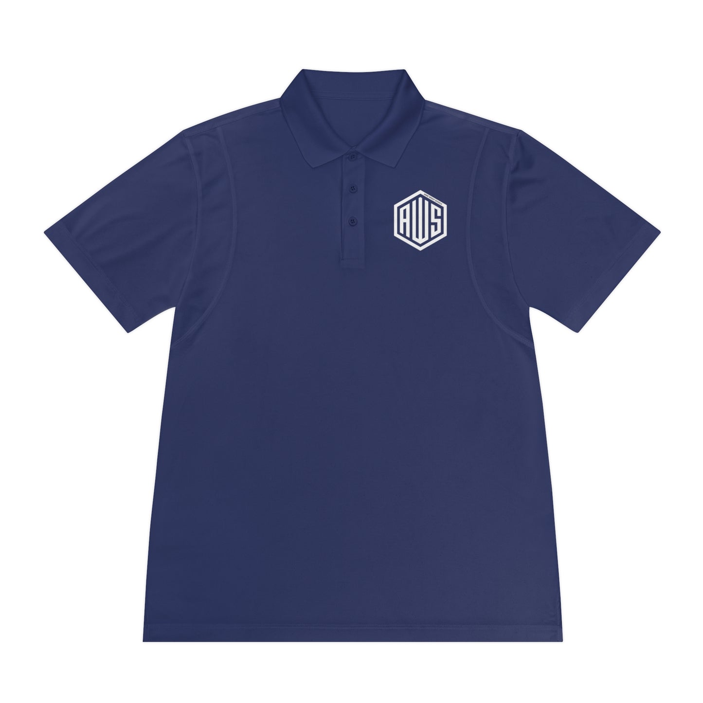 AWS Monogram | Men's Performance Polo Shirt