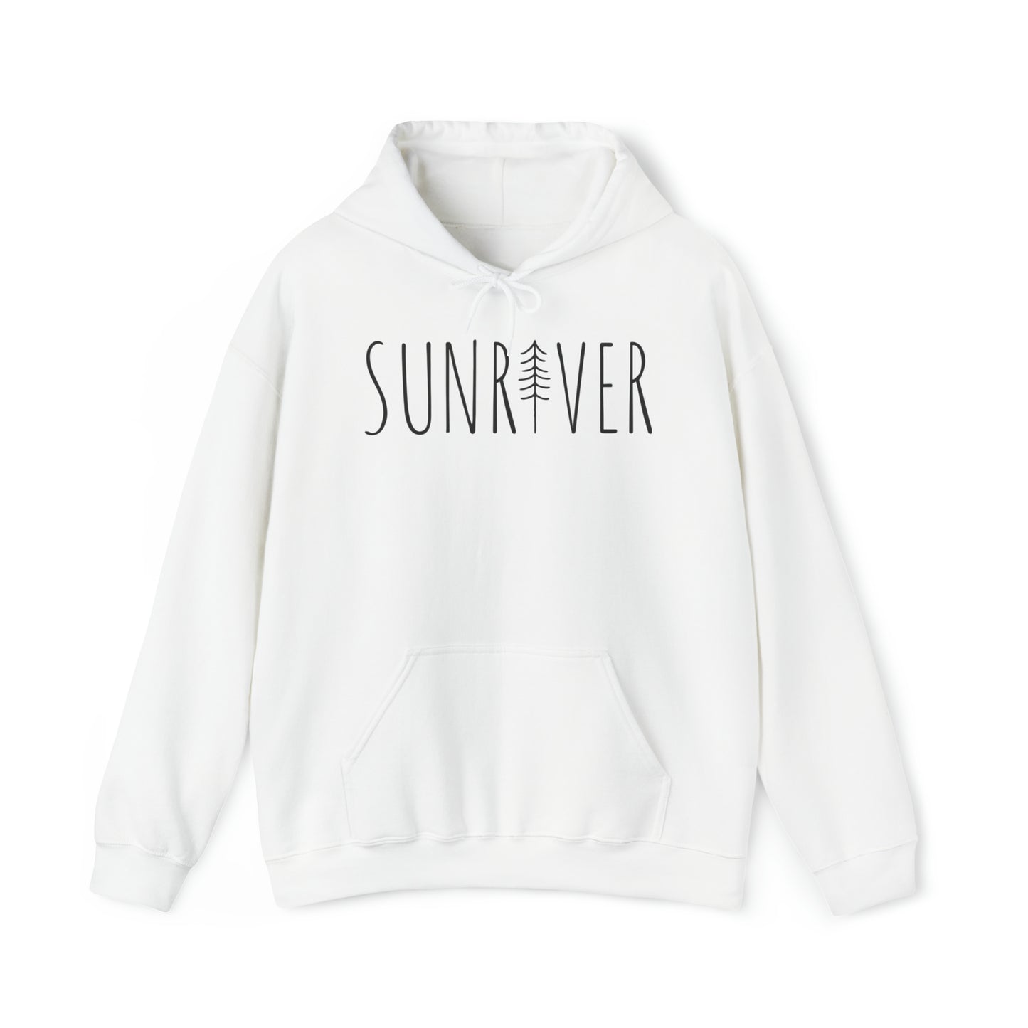 Sunriver Tree Hoodie | Premium Soft Pullover Hoodie