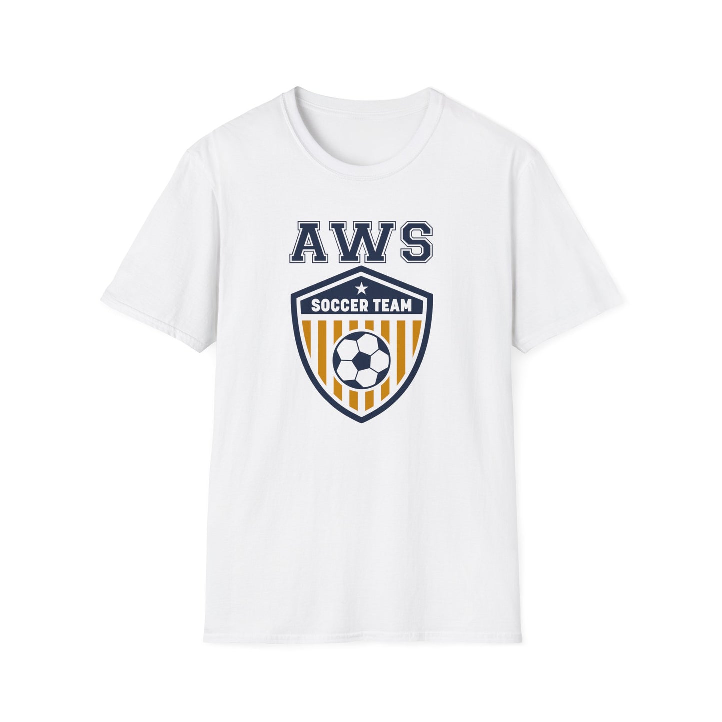 AWS Soccer Crest | Softstyle T-Shirt