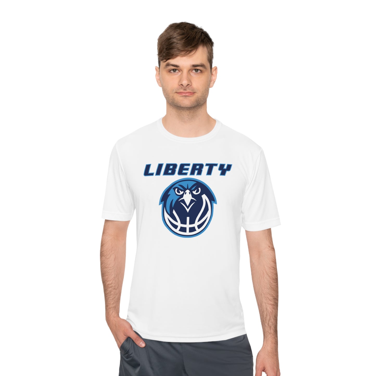 Liberty Falcons | Performance Moisture Wicking T-Shirt