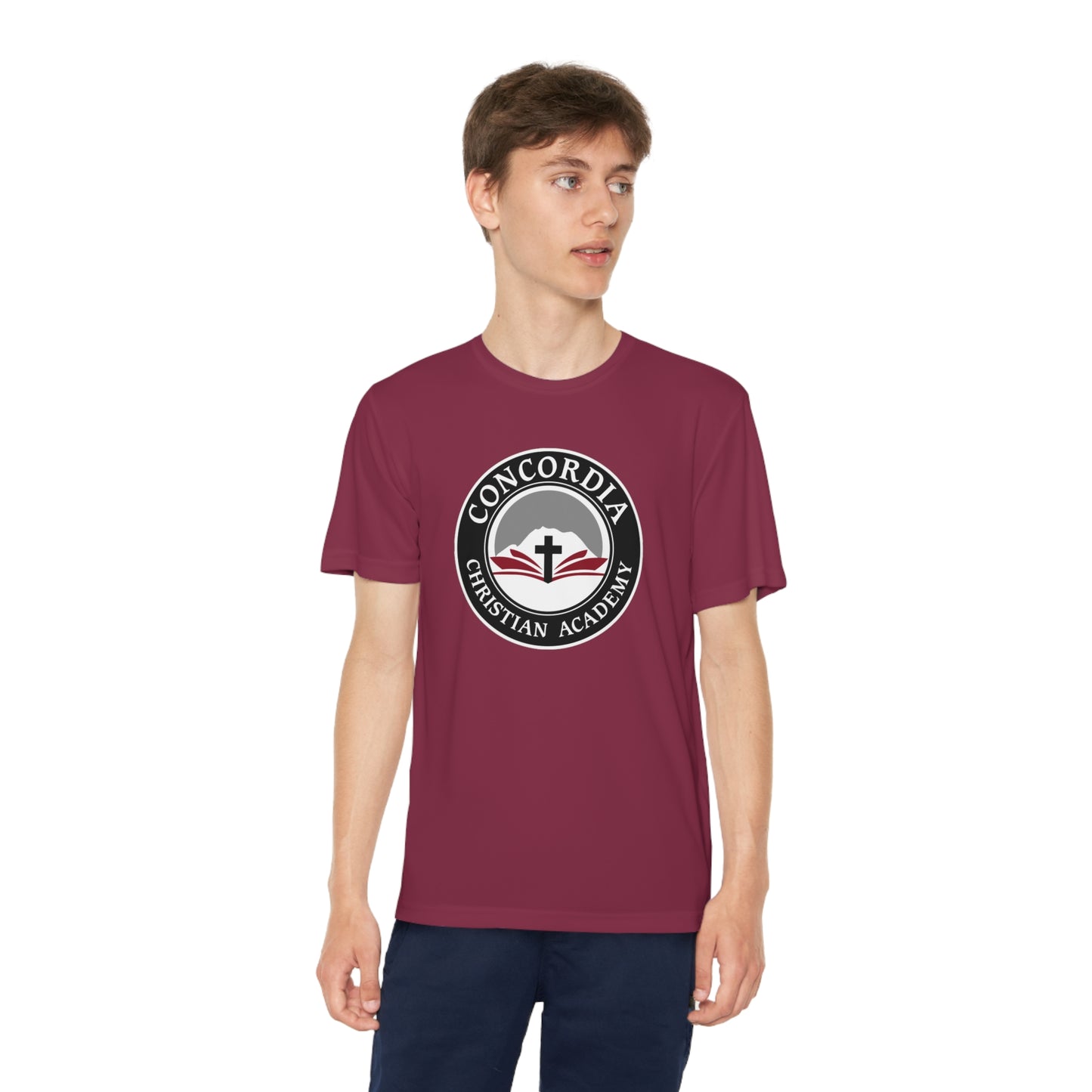 Concordia Christian Academy | Sport-Tek® Youth Active Tee