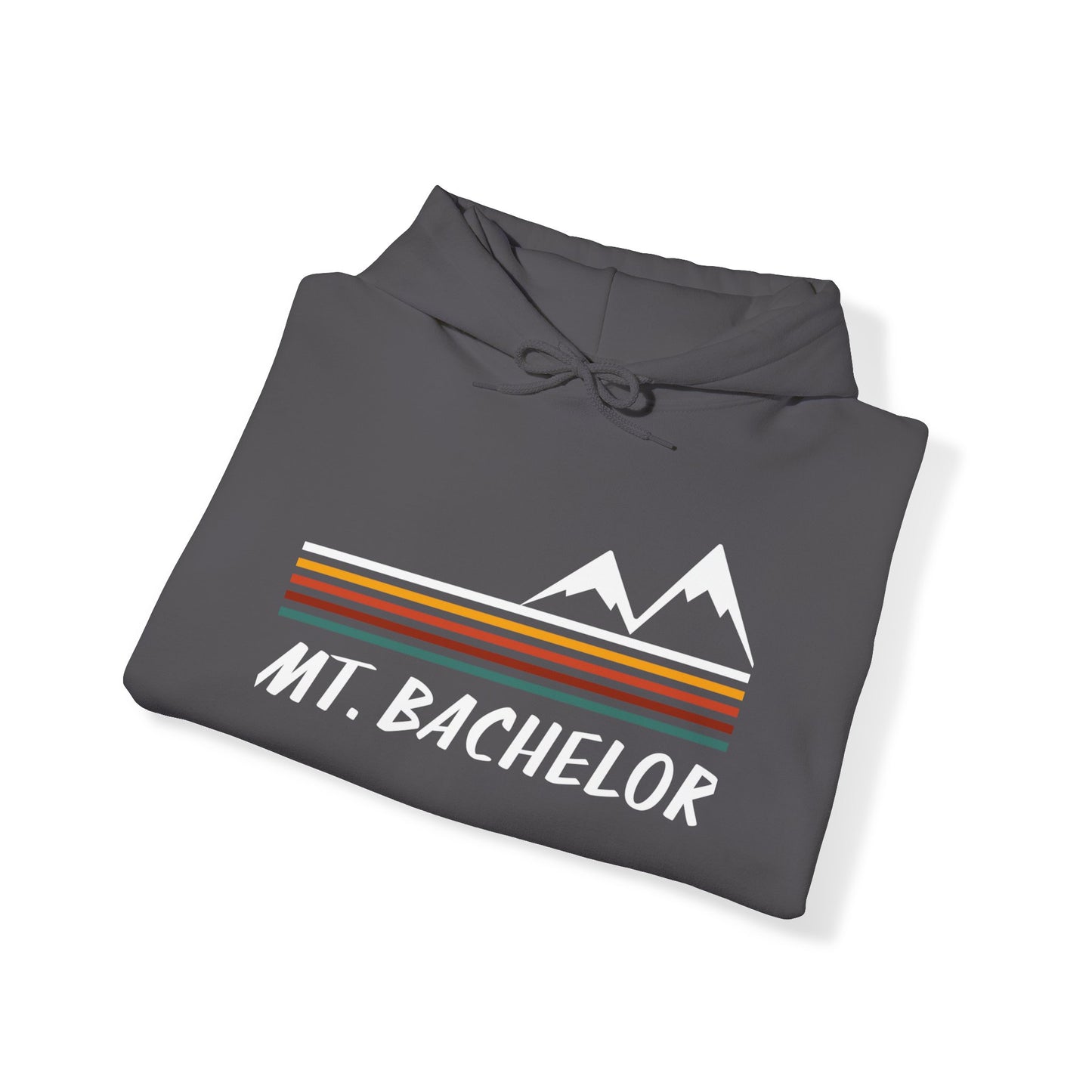 Mt Bachelor Retro Hoodie | Premium Soft Pullover Hoodie