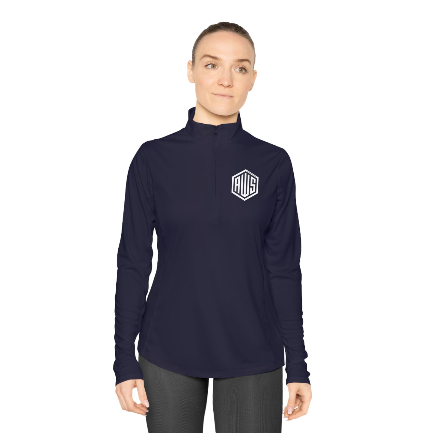 AWS Monogram | Ladies Sport-Tek® Quarter-Zip Pullover