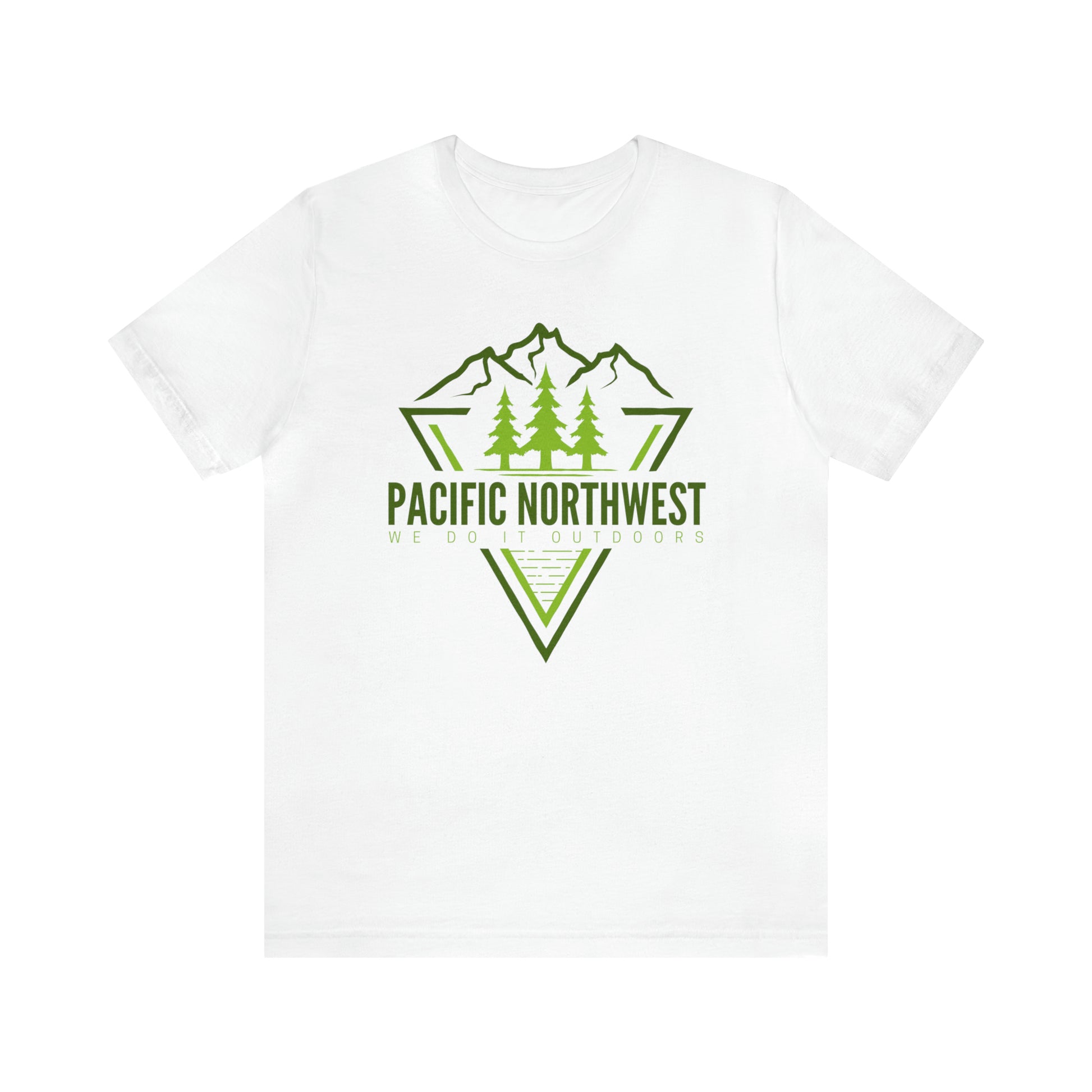 Pacific Northwest We Do It Outside | Men/Unisex T-Shirt - Mightee