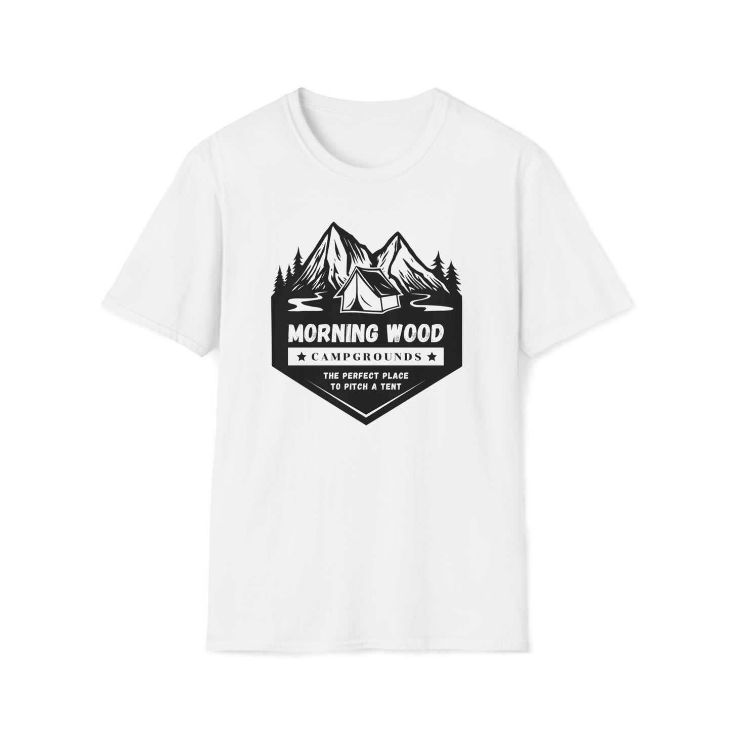 Morning Wood Campgrounds T-Shirt | Premium Soft Tee