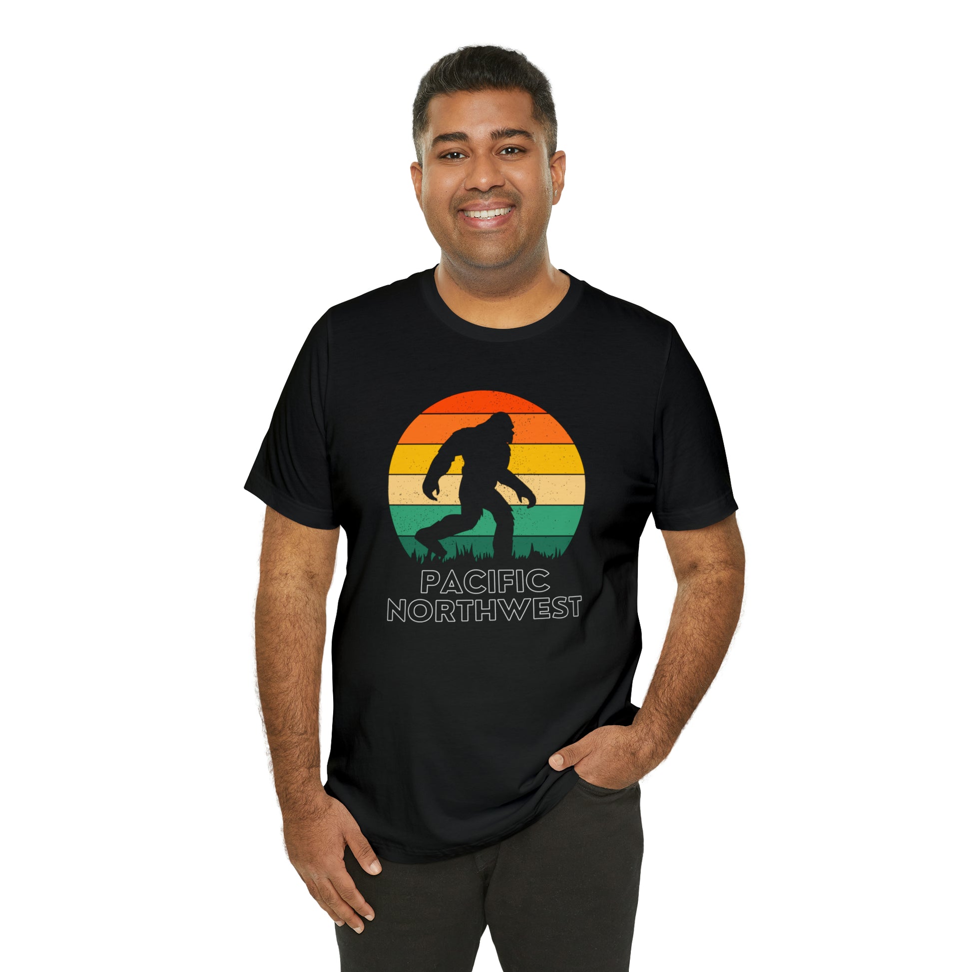 Pacific Northwest Bigfoot | Men/Unisex T-Shirt - Mightee