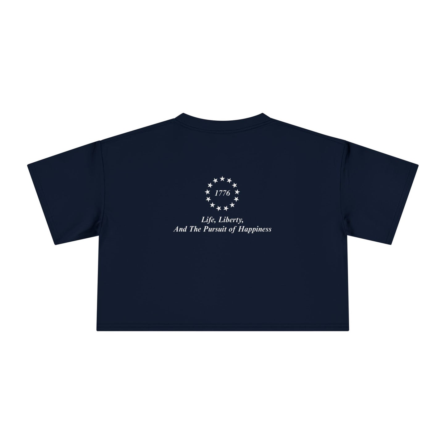 Dissent. Demand. Dignity (Women's Crop Tee)