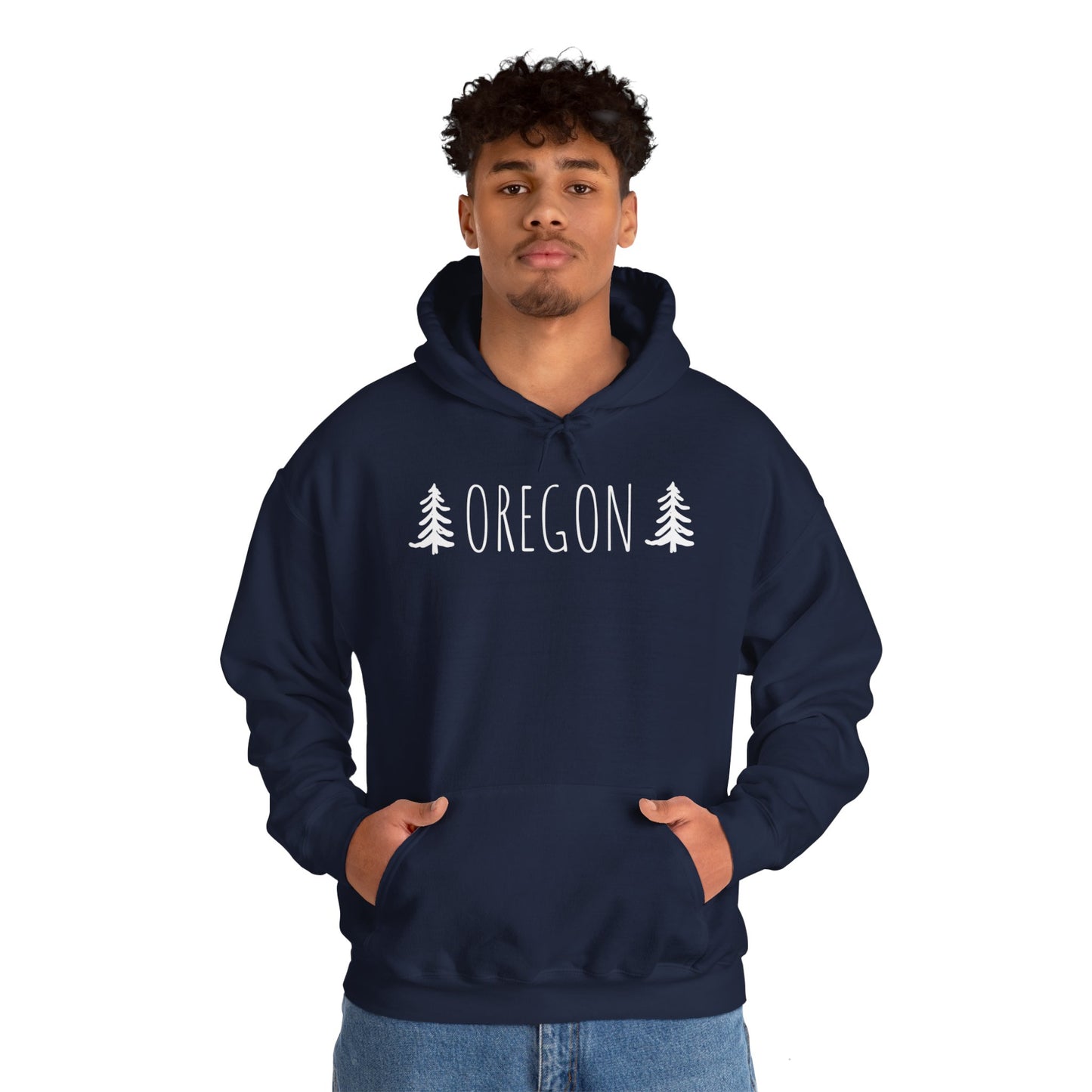 Oregon Tree Hoodie | Premium Soft Pullover Hoodie