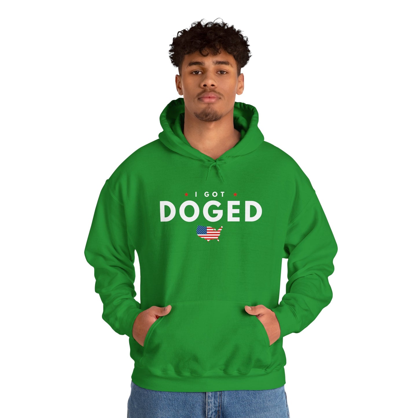 I Got Doged | Unisex Hooded Sweatshirt