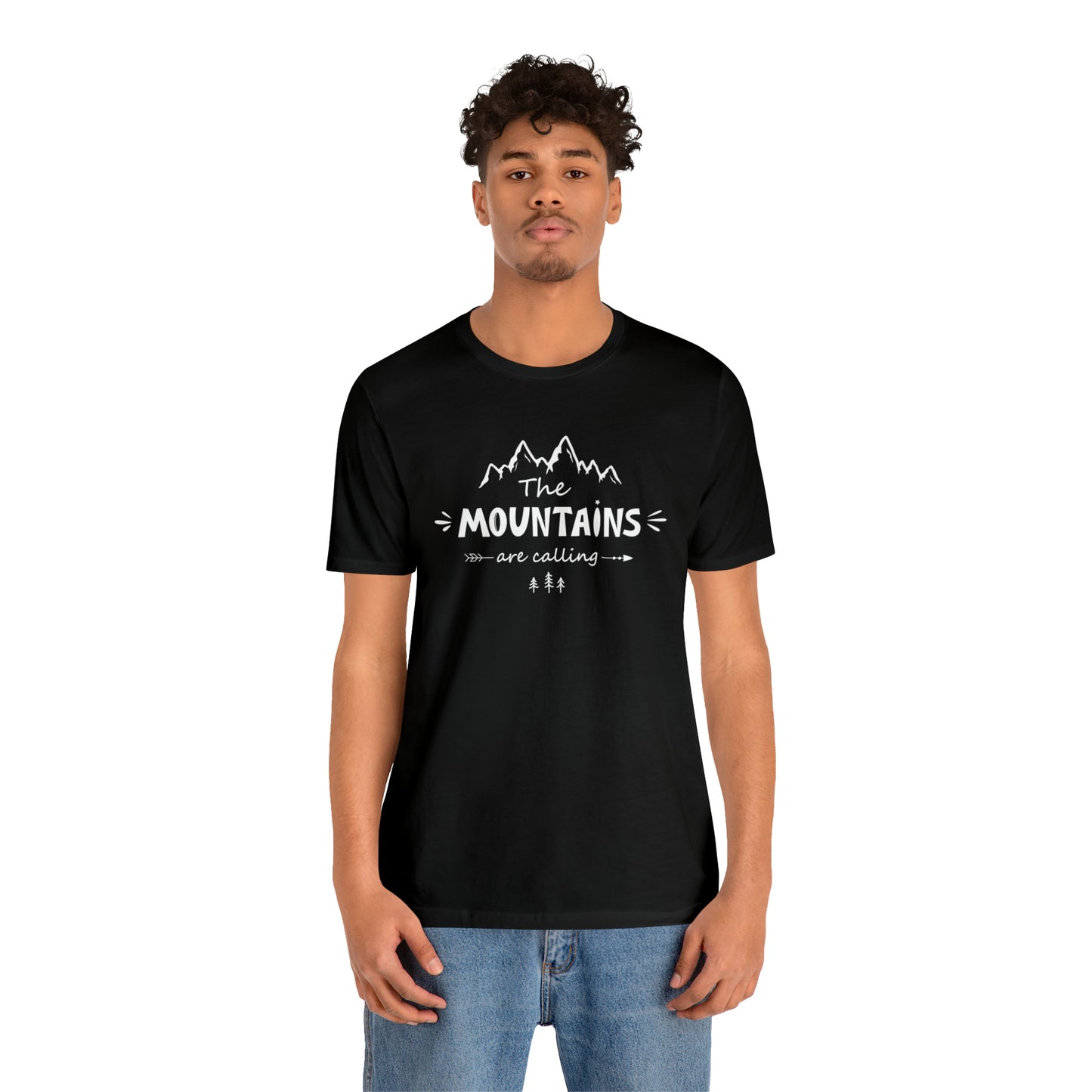 The Mountains Are Calling | Men/Unisex T-Shirt - Mightee