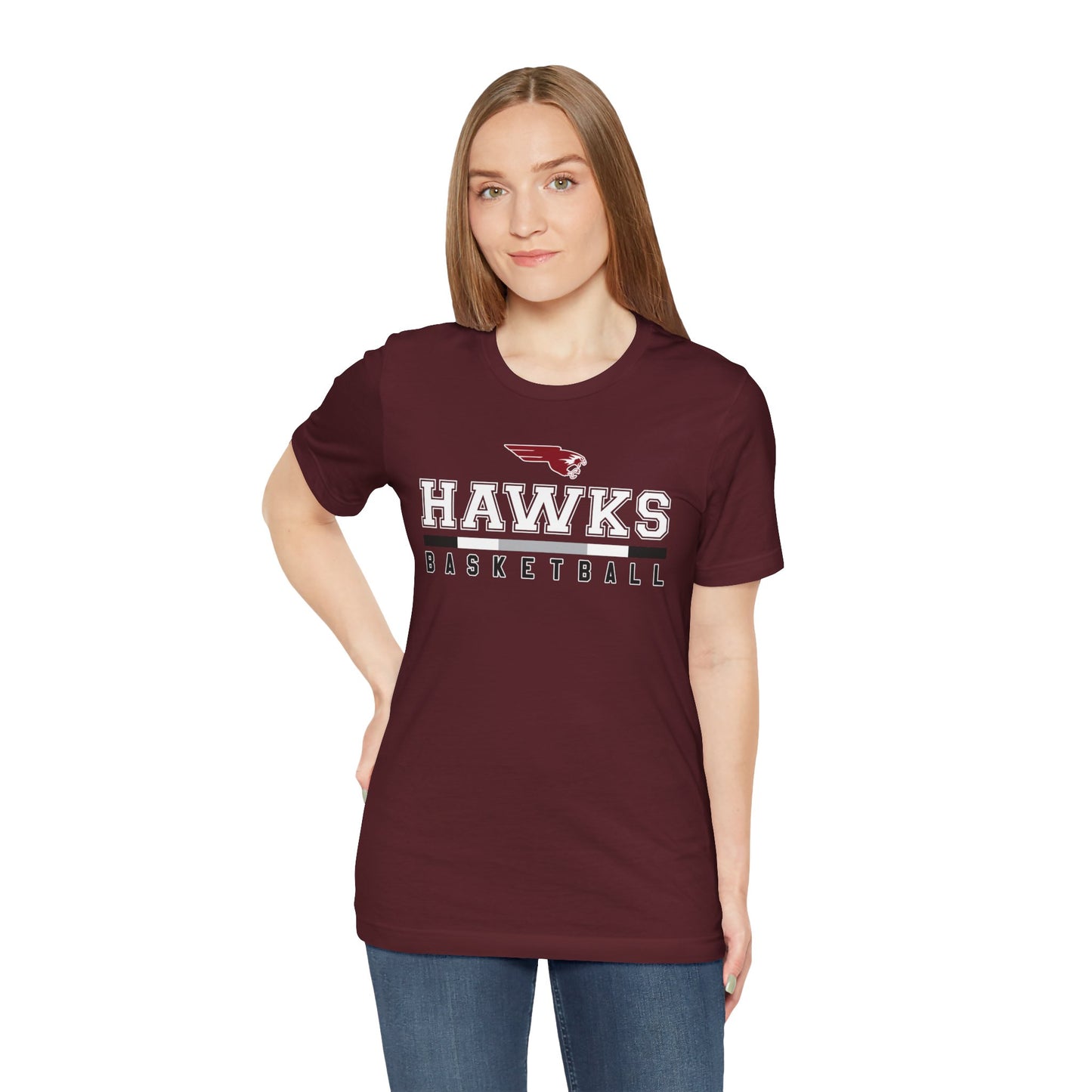 Hawks Basketball Statement | Softstyle T-Shirt