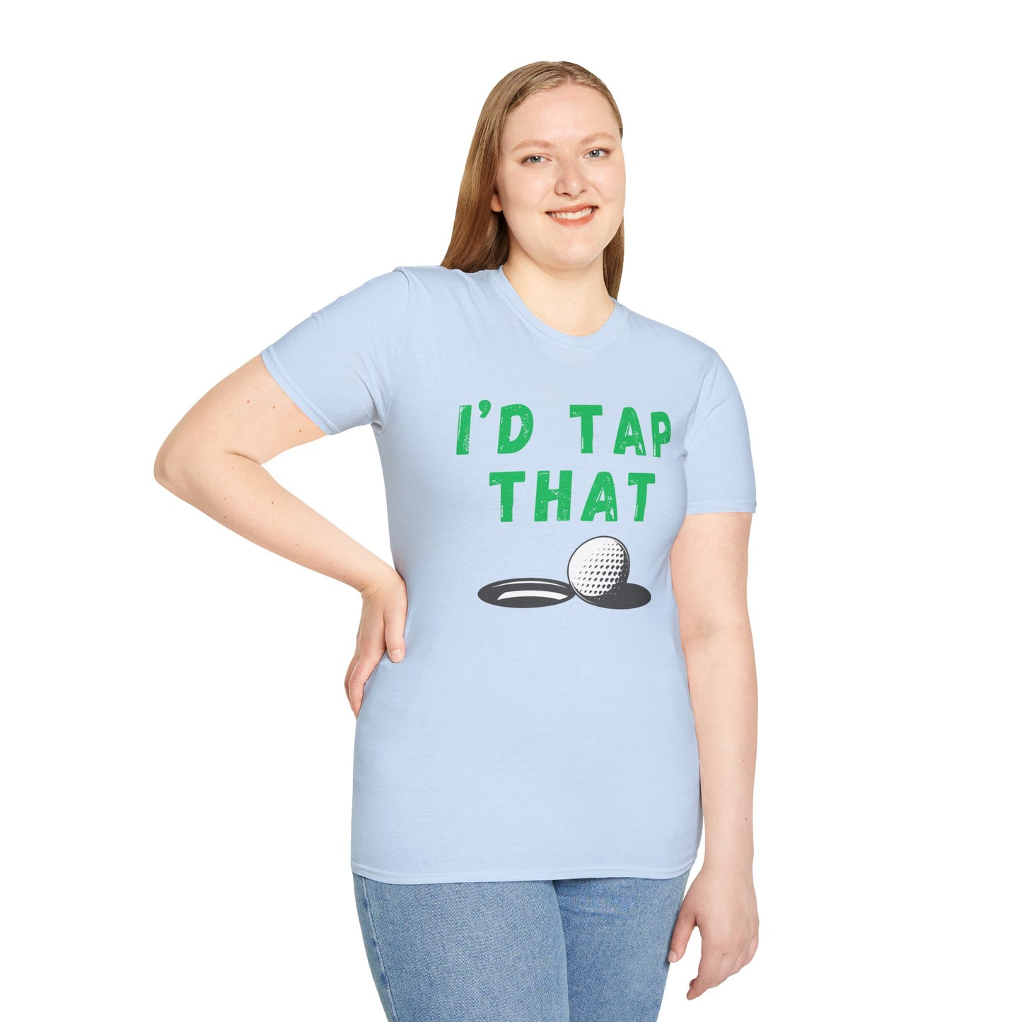 I'd Tap That Funny Golf T-Shirt | Premium Soft Tee