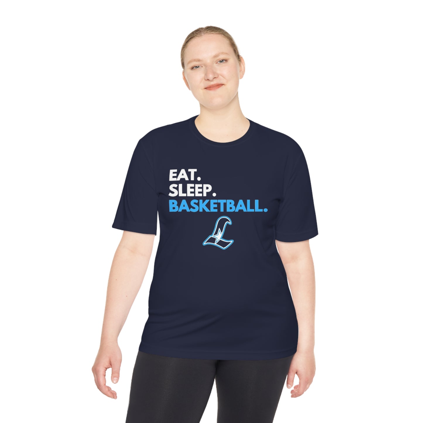 Liberty Eat Sleep Basketball | Performance Moisture Wicking T-Shirt