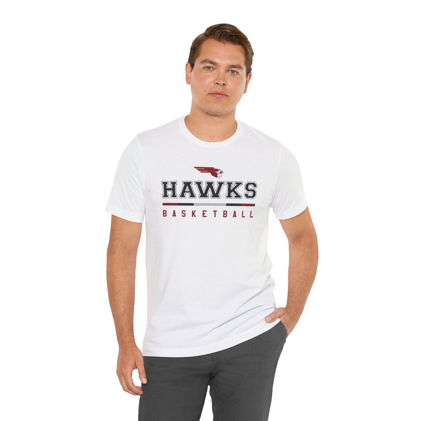 Hawks Basketball Statement | Softstyle T-Shirt