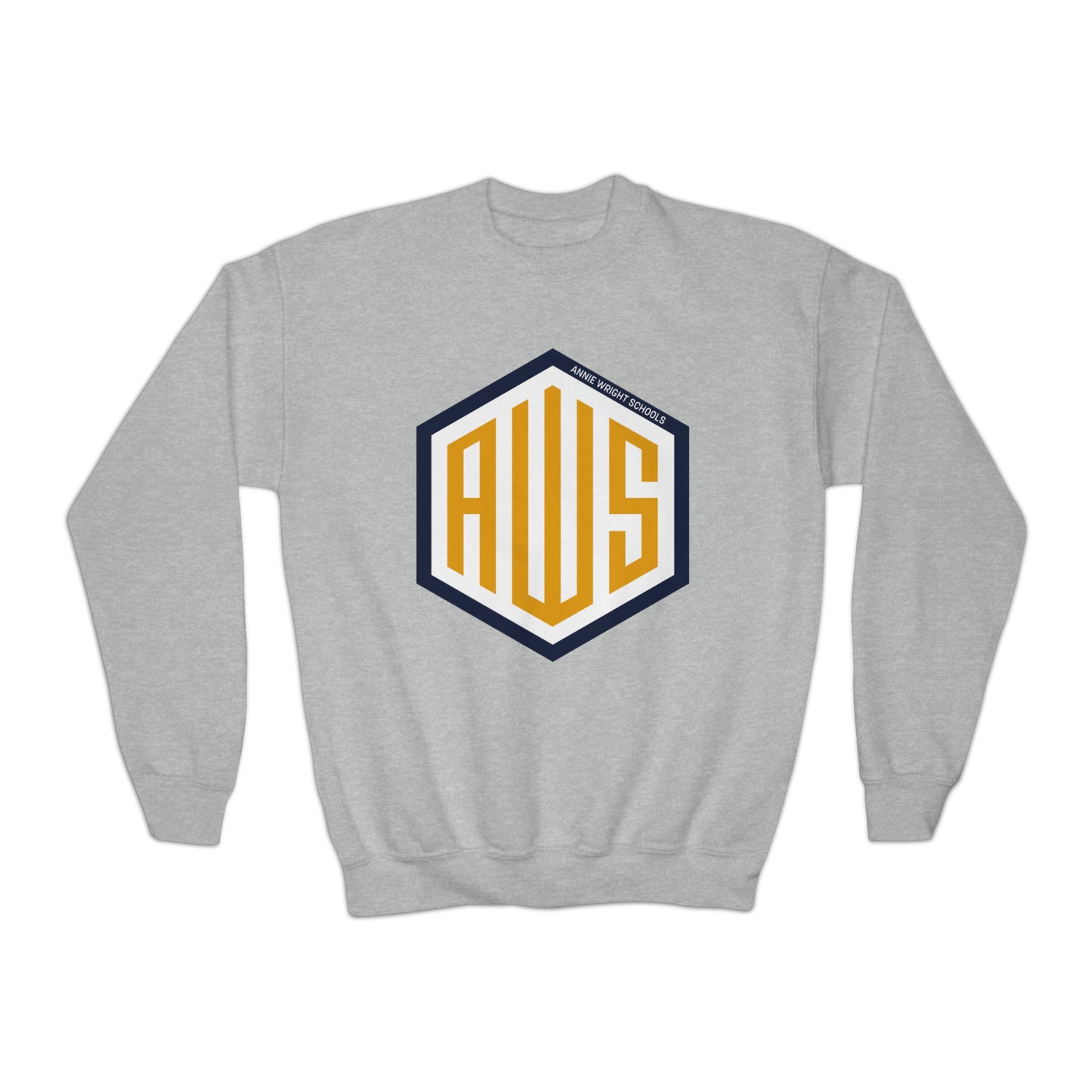 AWS Monogram | Kids Crewneck Sweatshirt