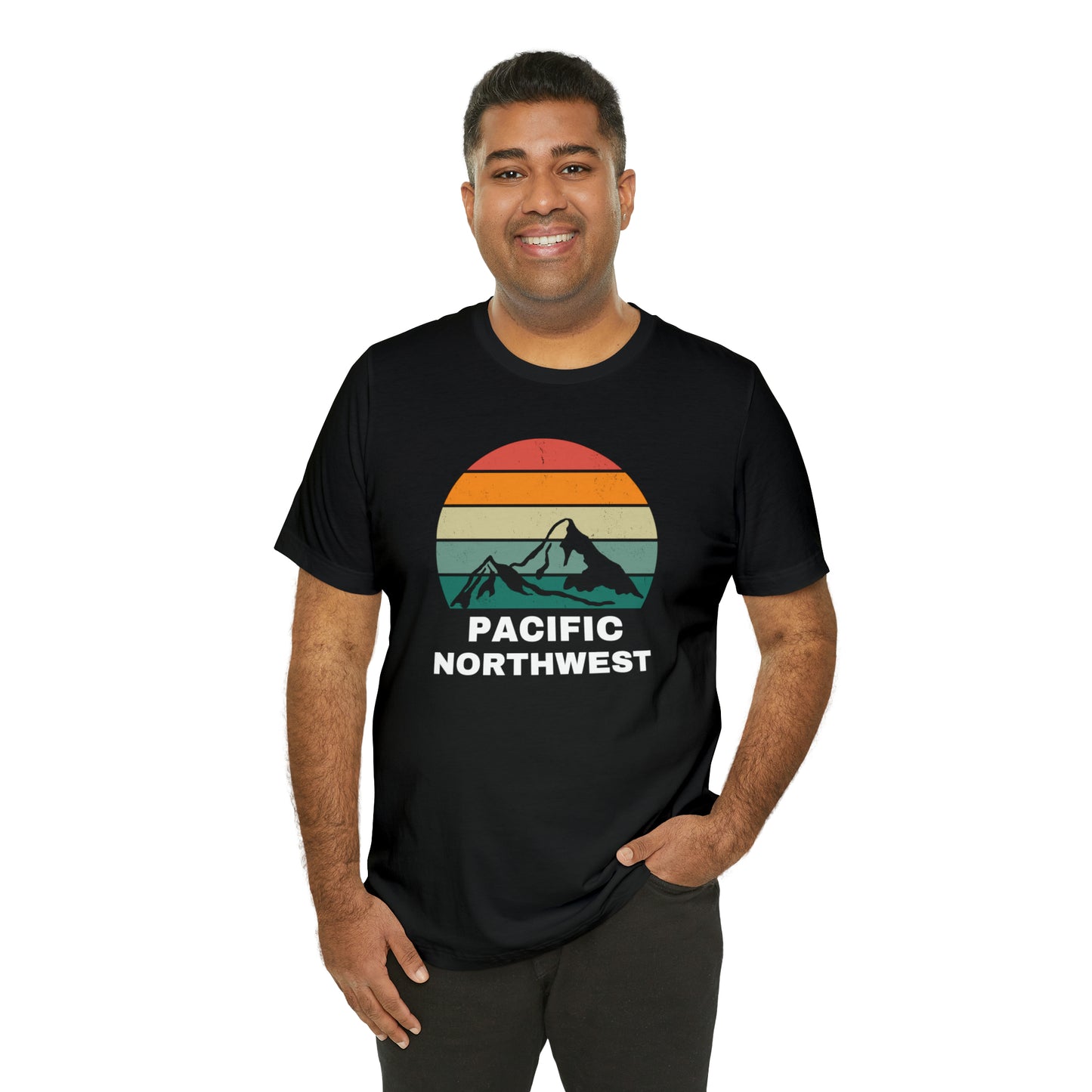 Pacific Northwest Retro | Men/Unisex T-Shirt - Mightee