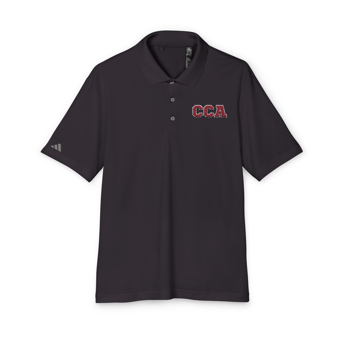 CCA Monogram | Adidas Unisex Performance Polo (Embroidered)