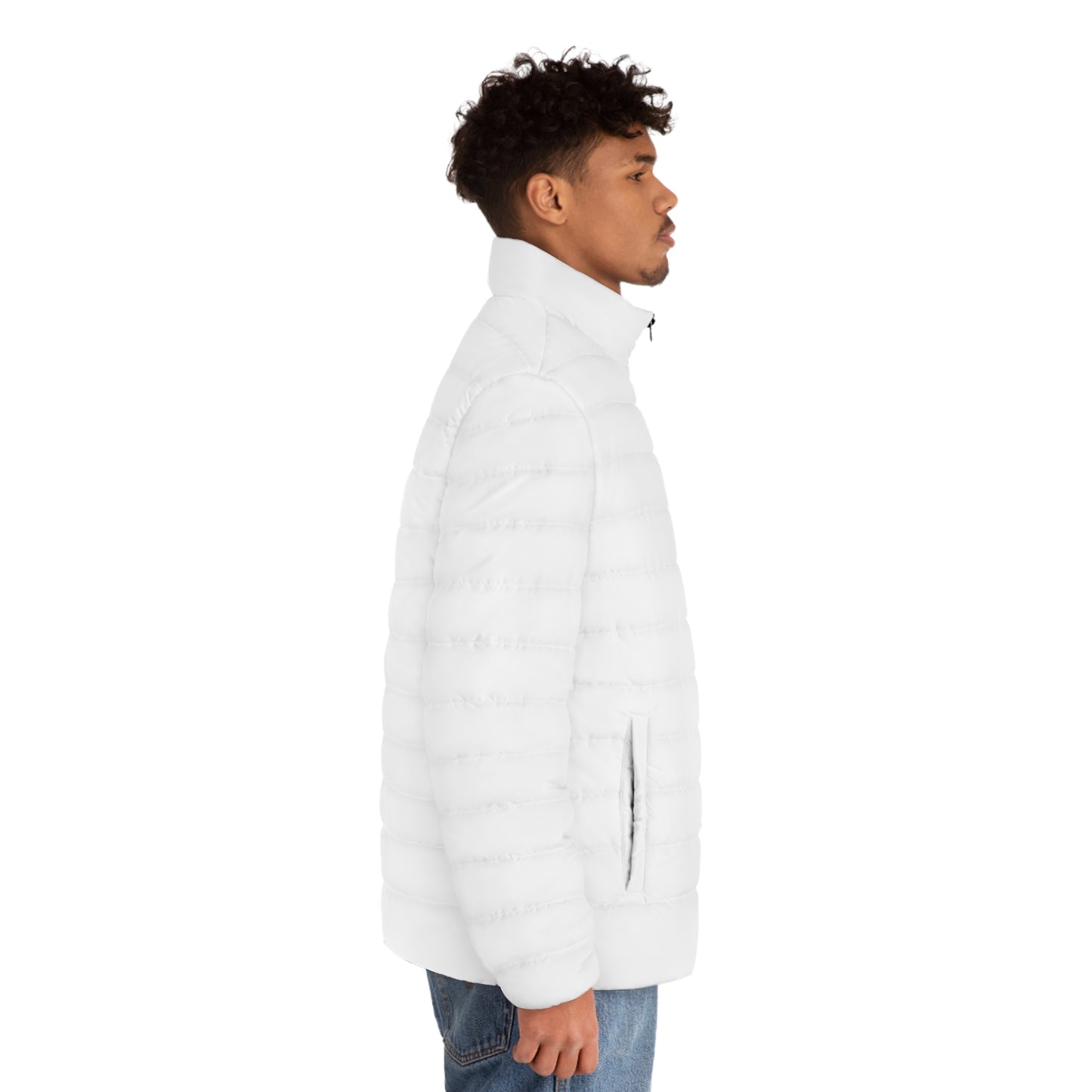 Concordia Christian Academy | Men's Puffer Jacket (WHITE)