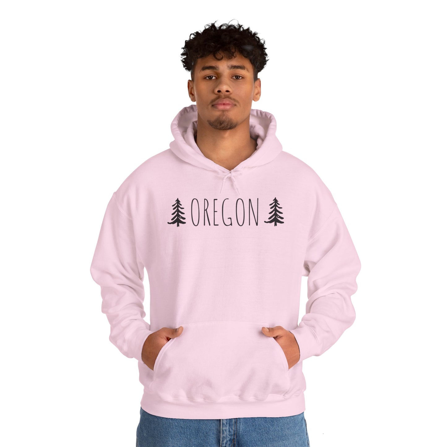 Oregon Tree Hoodie | Premium Soft Pullover Hoodie