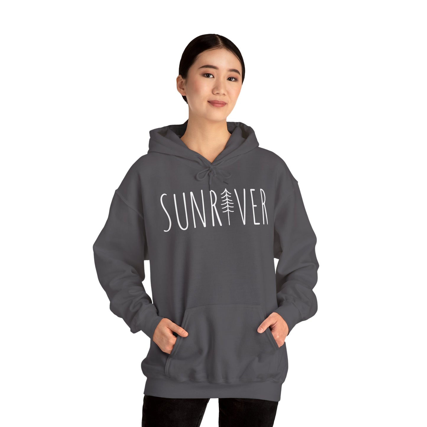 Sunriver Tree Hoodie | Premium Soft Pullover Hoodie