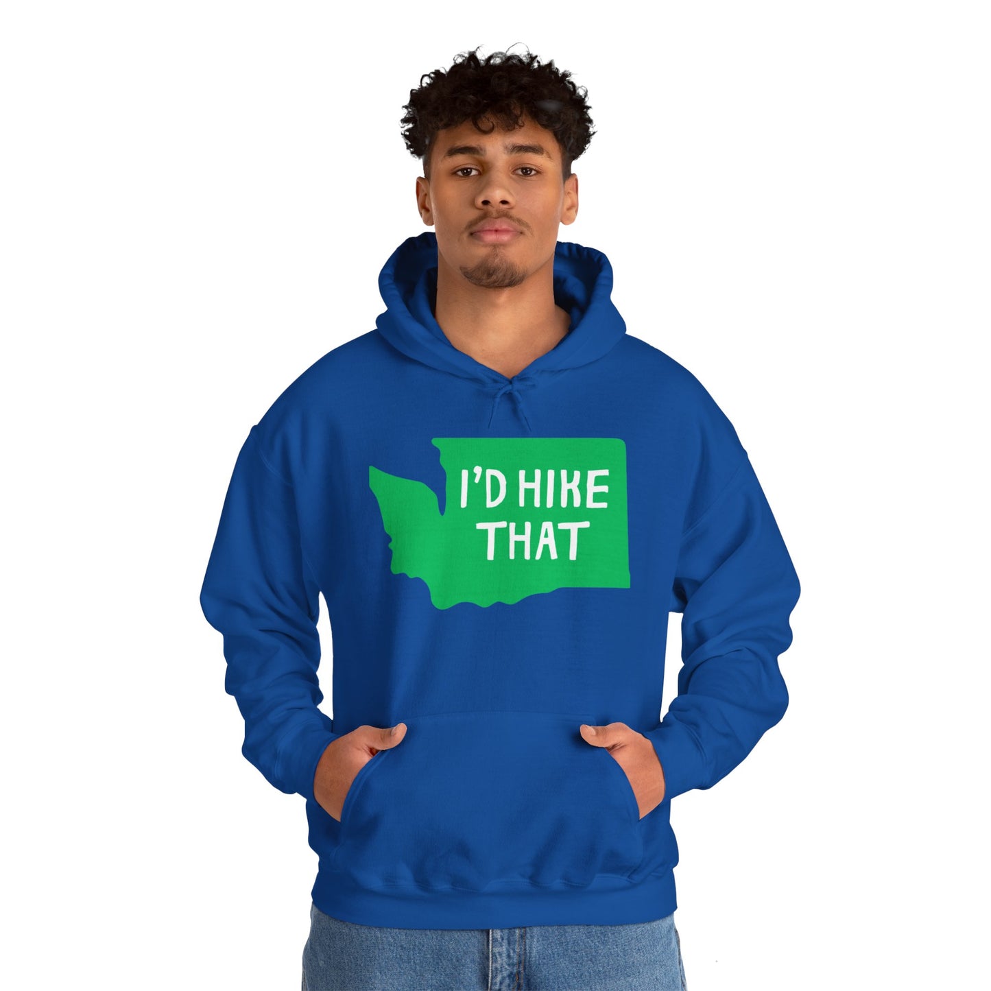 Washington I'd Hike That Hoodie | Premium Soft Pullover Hoodie