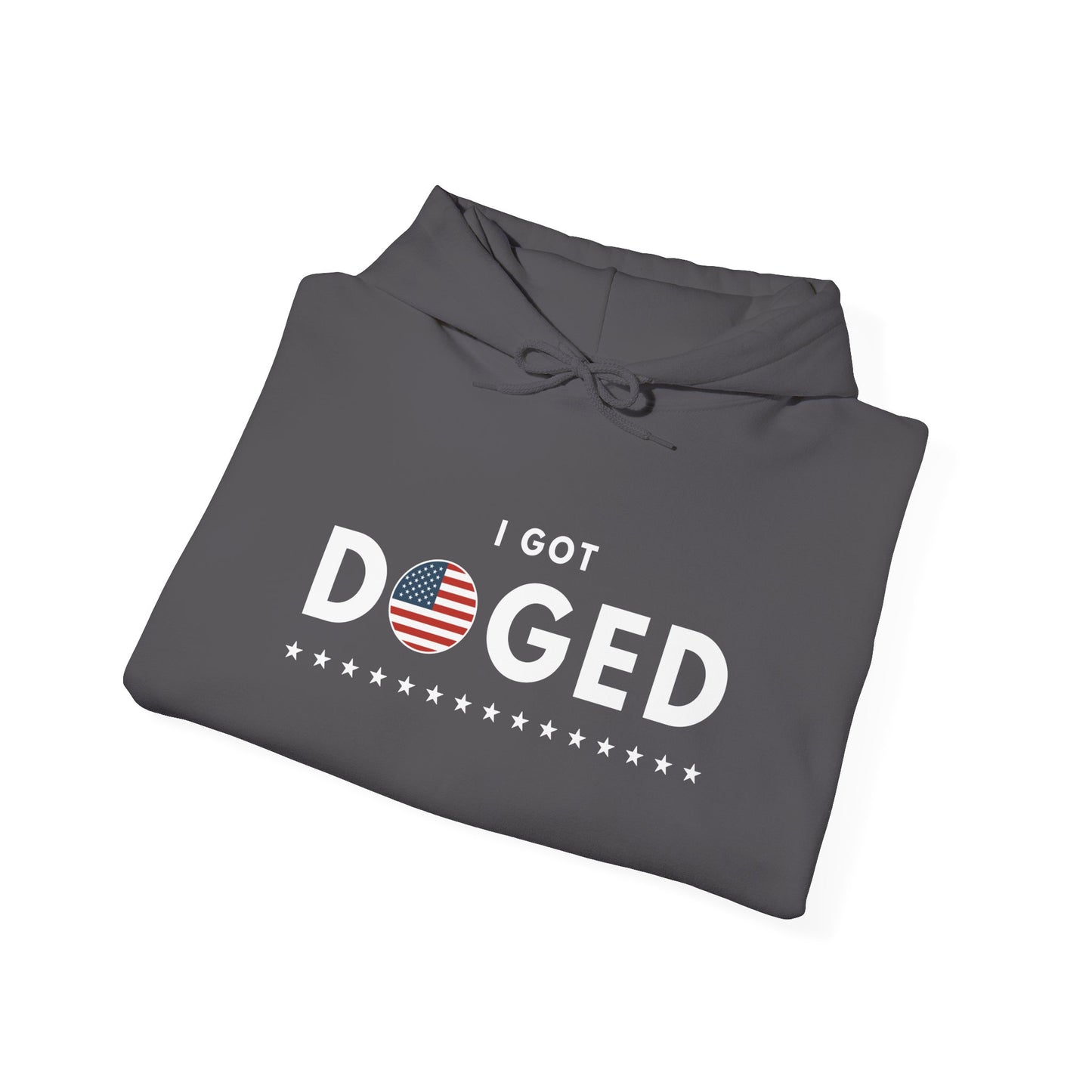 I Got Doged (Flag) | Unisex Hooded Sweatshirt