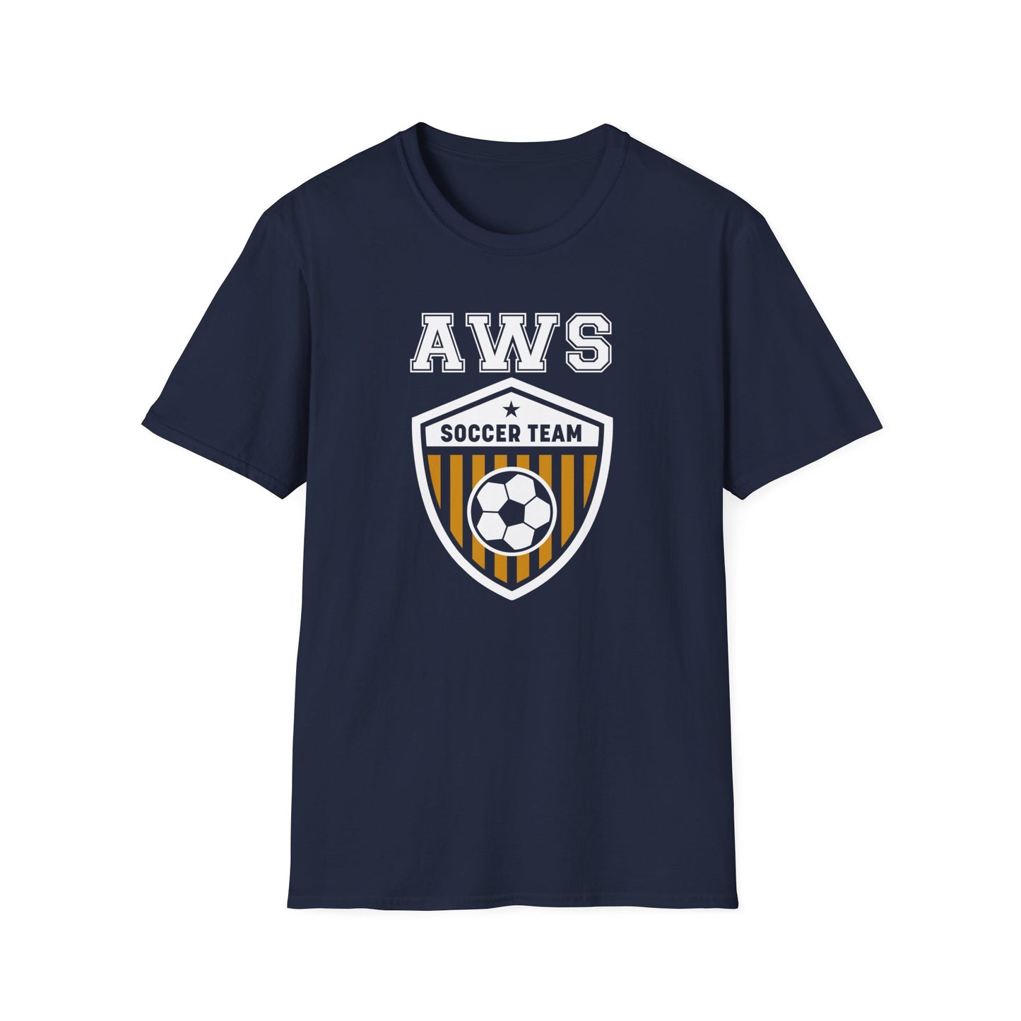 AWS Soccer Crest | Softstyle T-Shirt