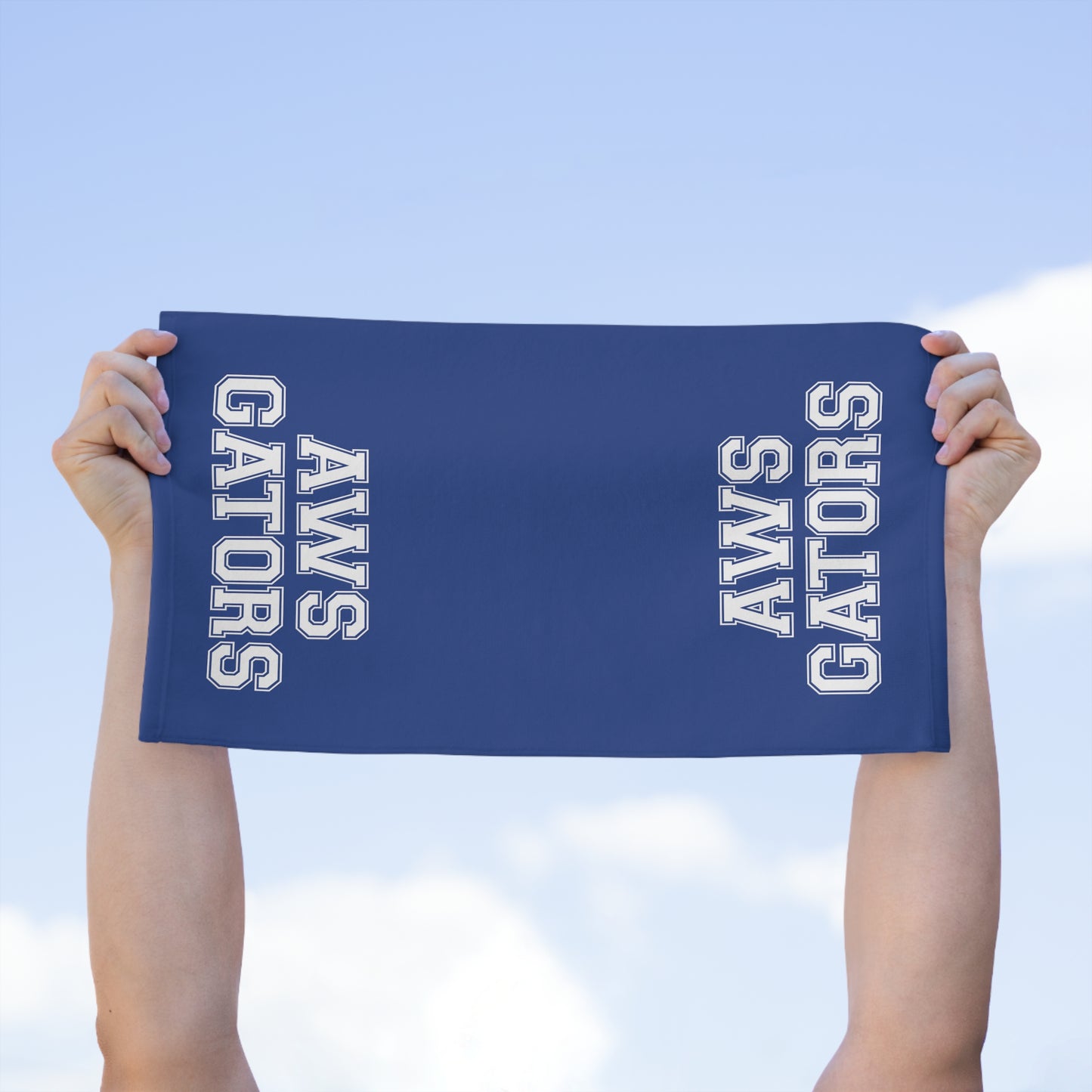 AWS Gators | Blue Rally Towel (11"x18")