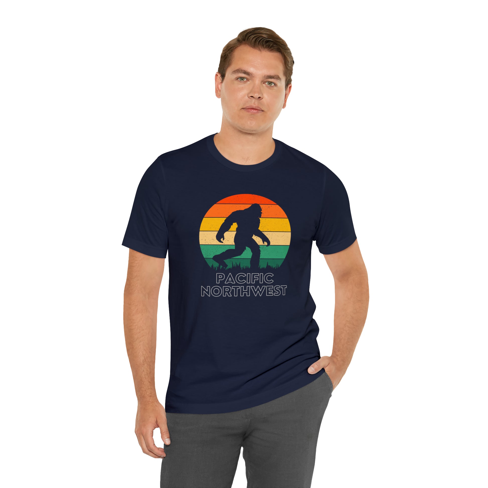 Pacific Northwest Bigfoot | Men/Unisex T-Shirt - Mightee