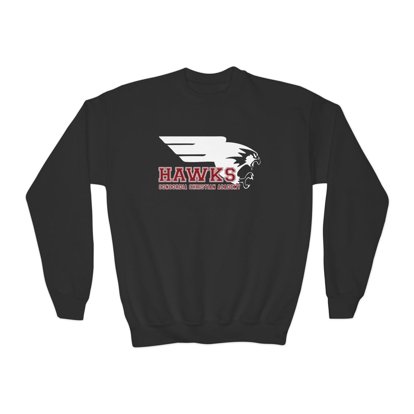 CCA Hawks | Kids Crewneck Sweatshirt