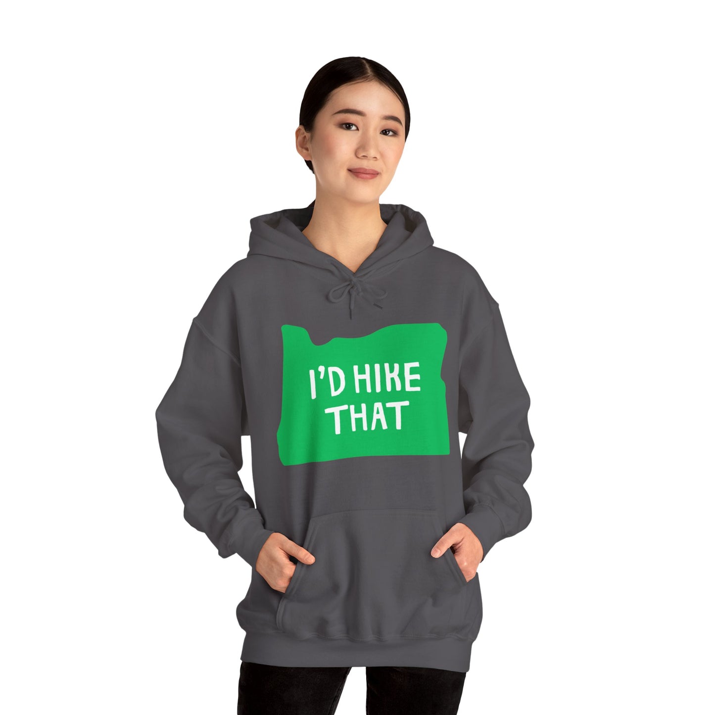 Oregon I'd Hike That Hoodie | Premium Soft Pullover Hoodie