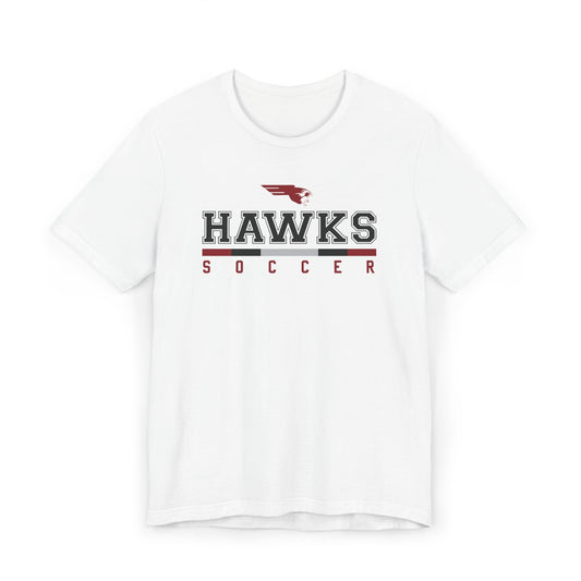 Hawks Soccer Statement | Lightweight Jersey T-Shirt