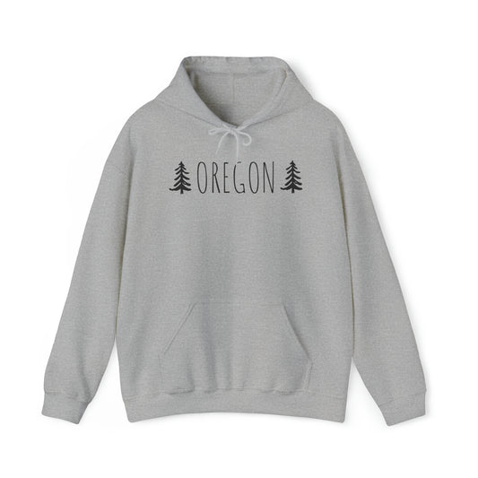 Oregon Tree Hoodie | Premium Soft Pullover Hoodie