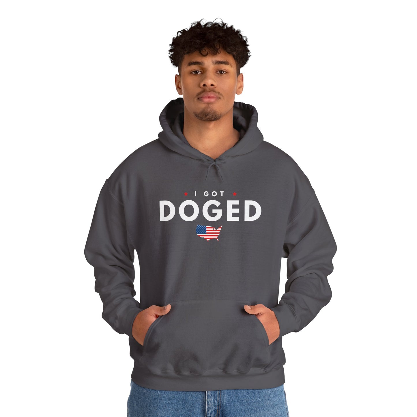 I Got Doged | Unisex Hooded Sweatshirt