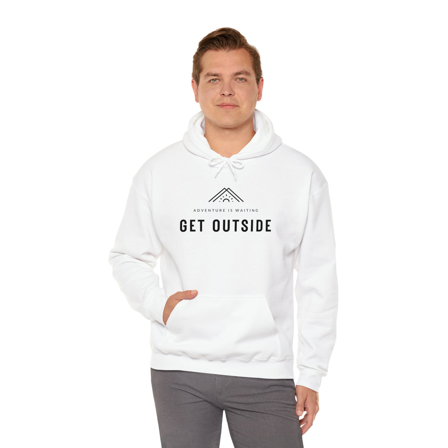 Get Outside Hoodie | Premium Soft Pullover Hoodie