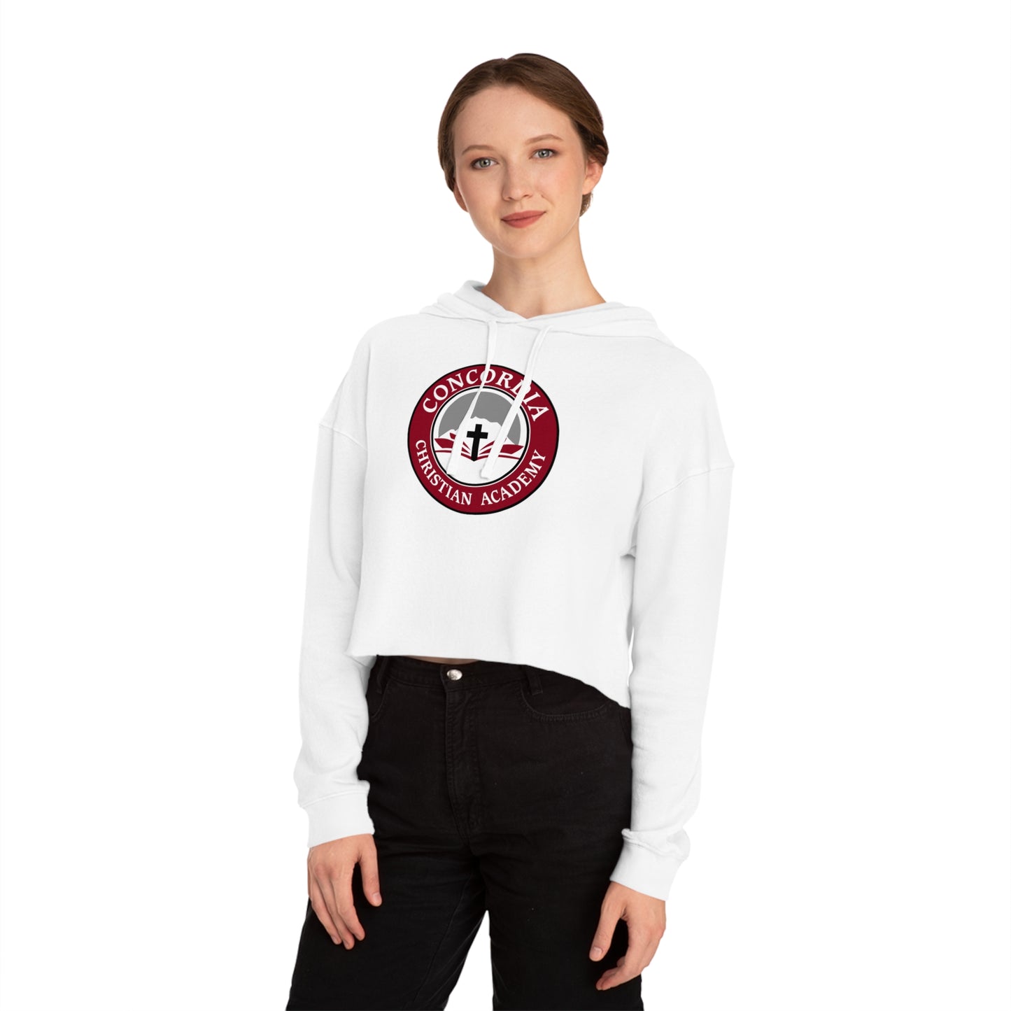 Concordia Christian Academy | Women’s Cropped Hoodie