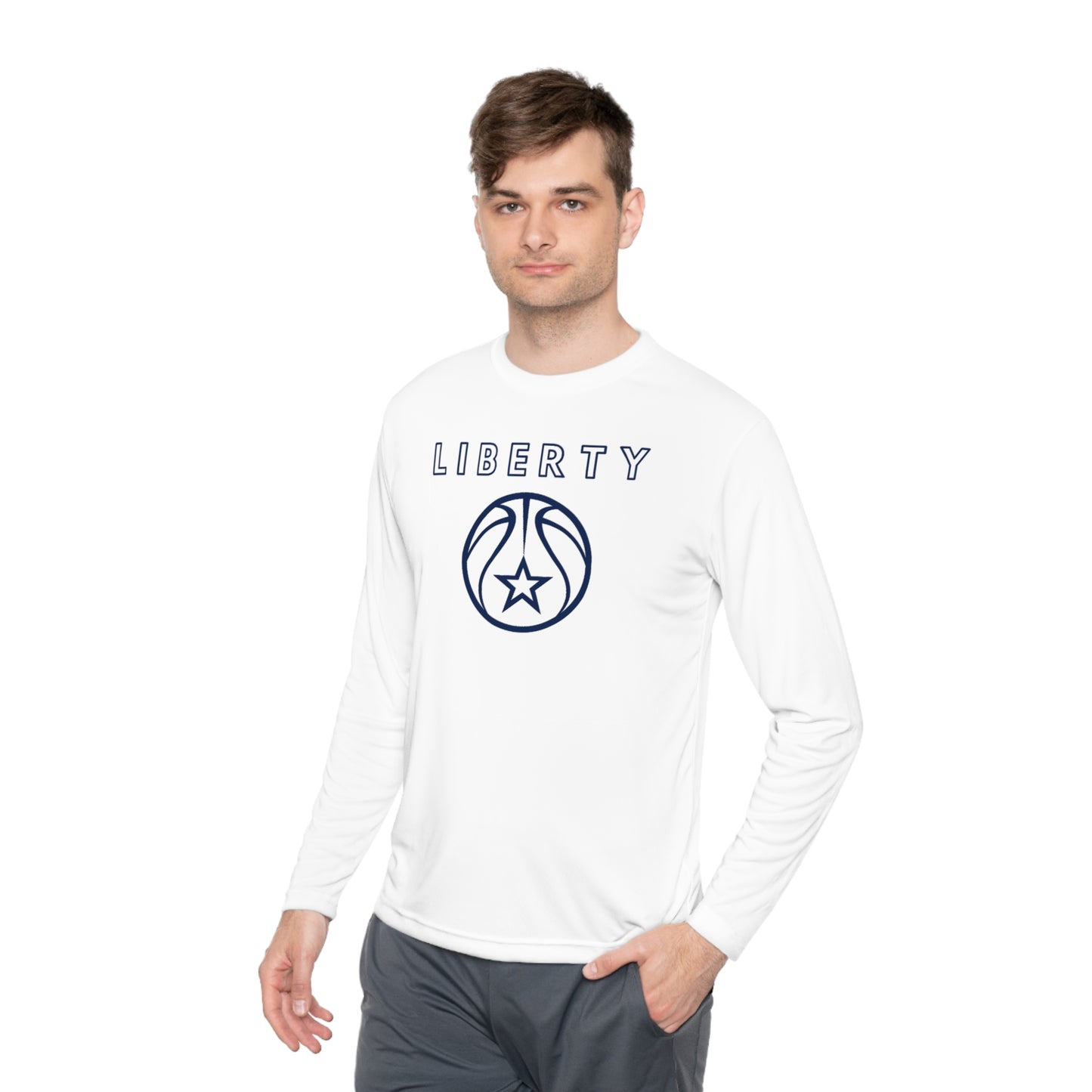 Liberty Basketball | Performance Moisture Wicking Long Sleeve Tee