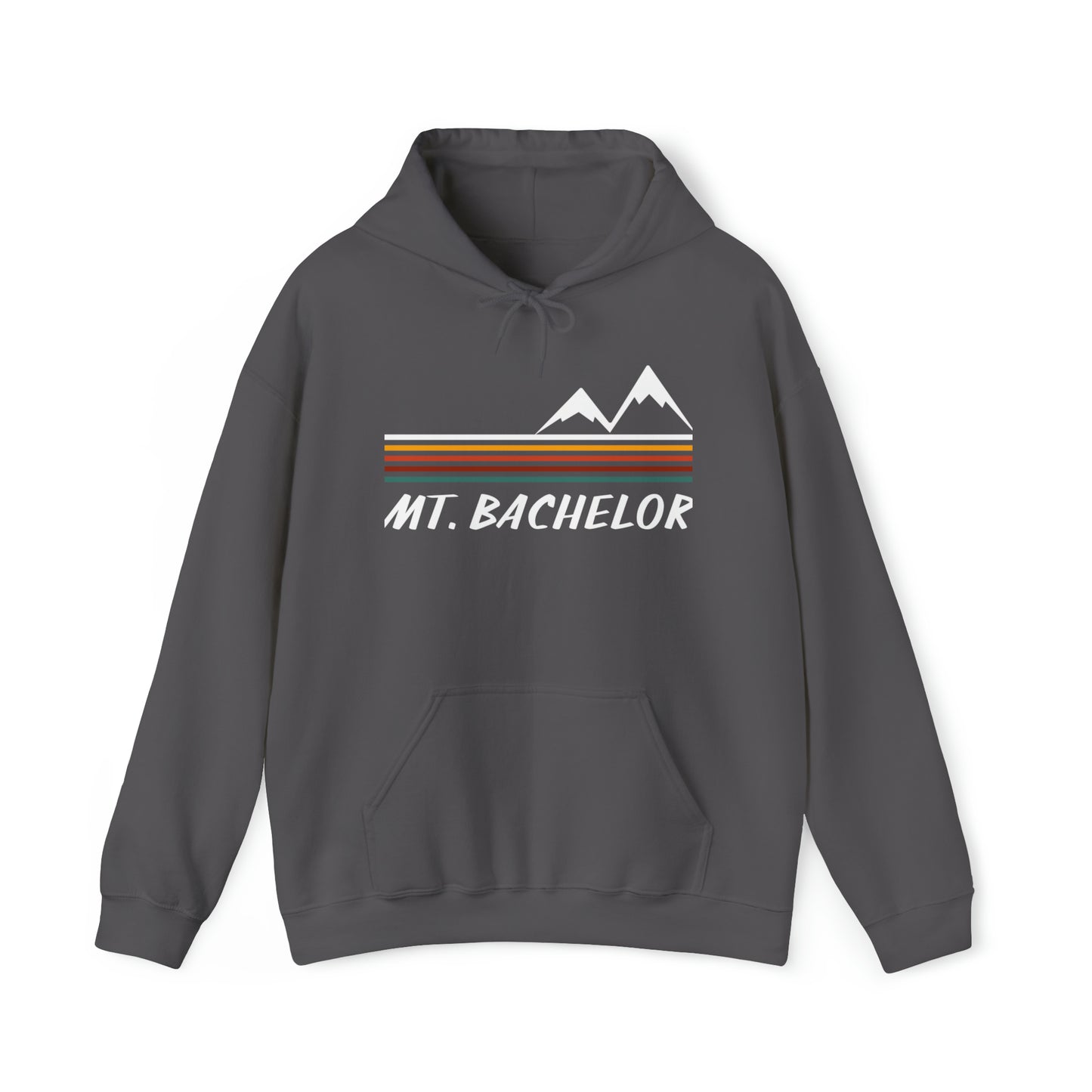 Mt Bachelor Retro Hoodie | Premium Soft Pullover Hoodie