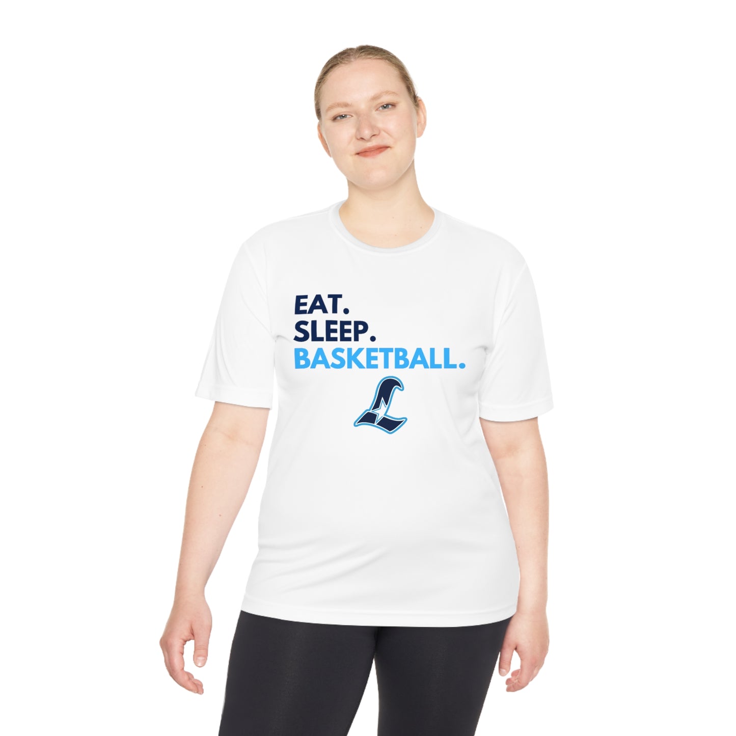 Liberty Eat Sleep Basketball | Performance Moisture Wicking T-Shirt