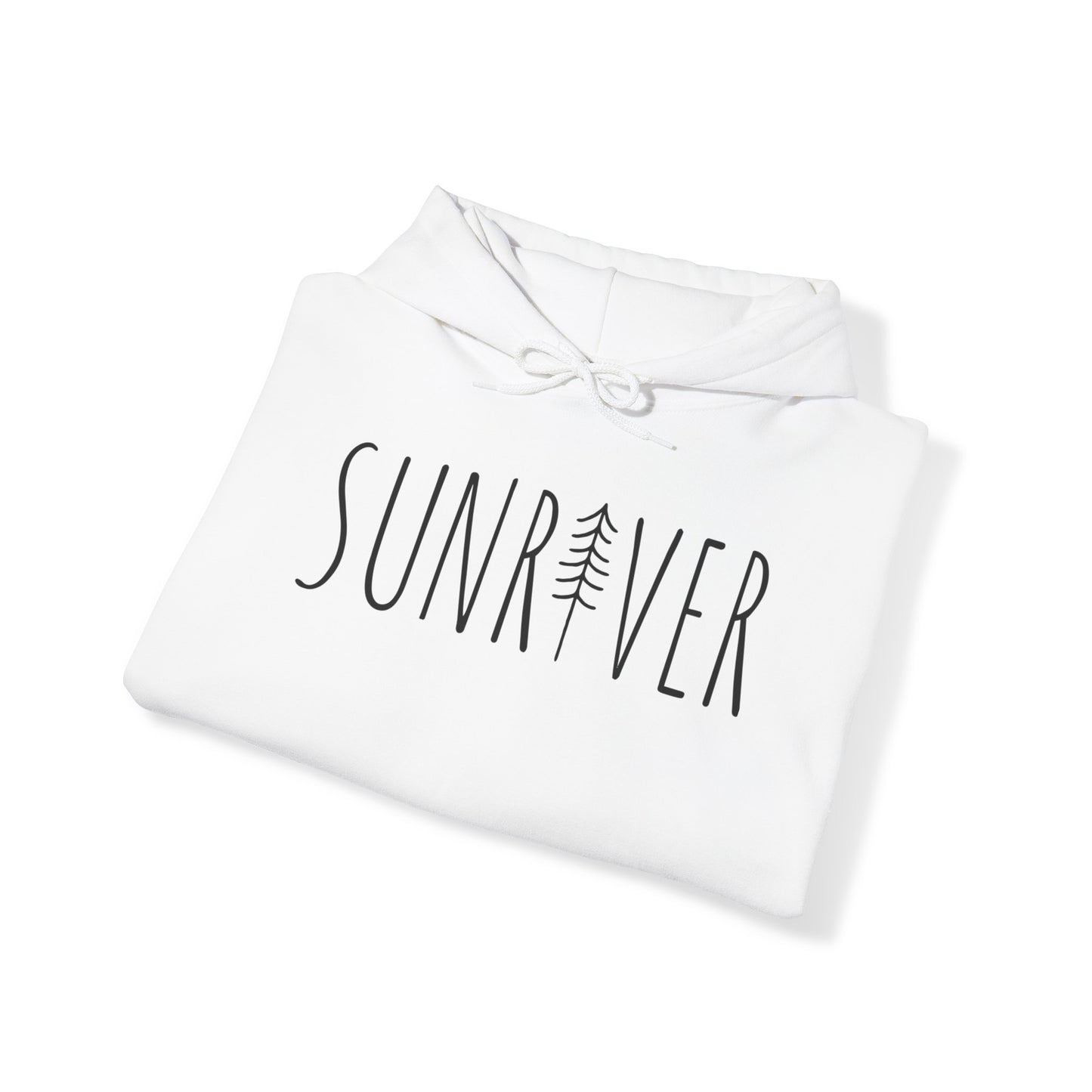 Sunriver Tree Hoodie | Premium Soft Pullover Hoodie