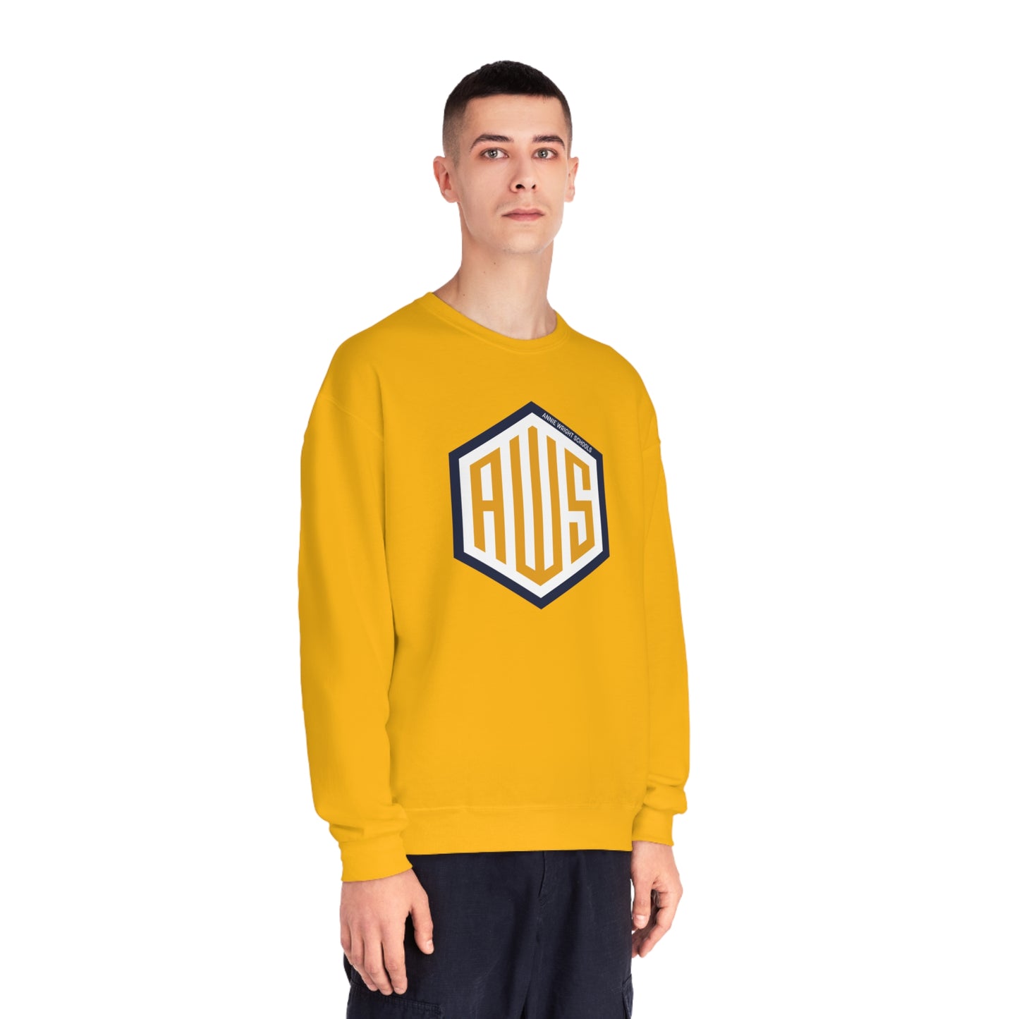 AWS Monogram | Unisex NuBlend® Fleece Crewneck Sweatshirt