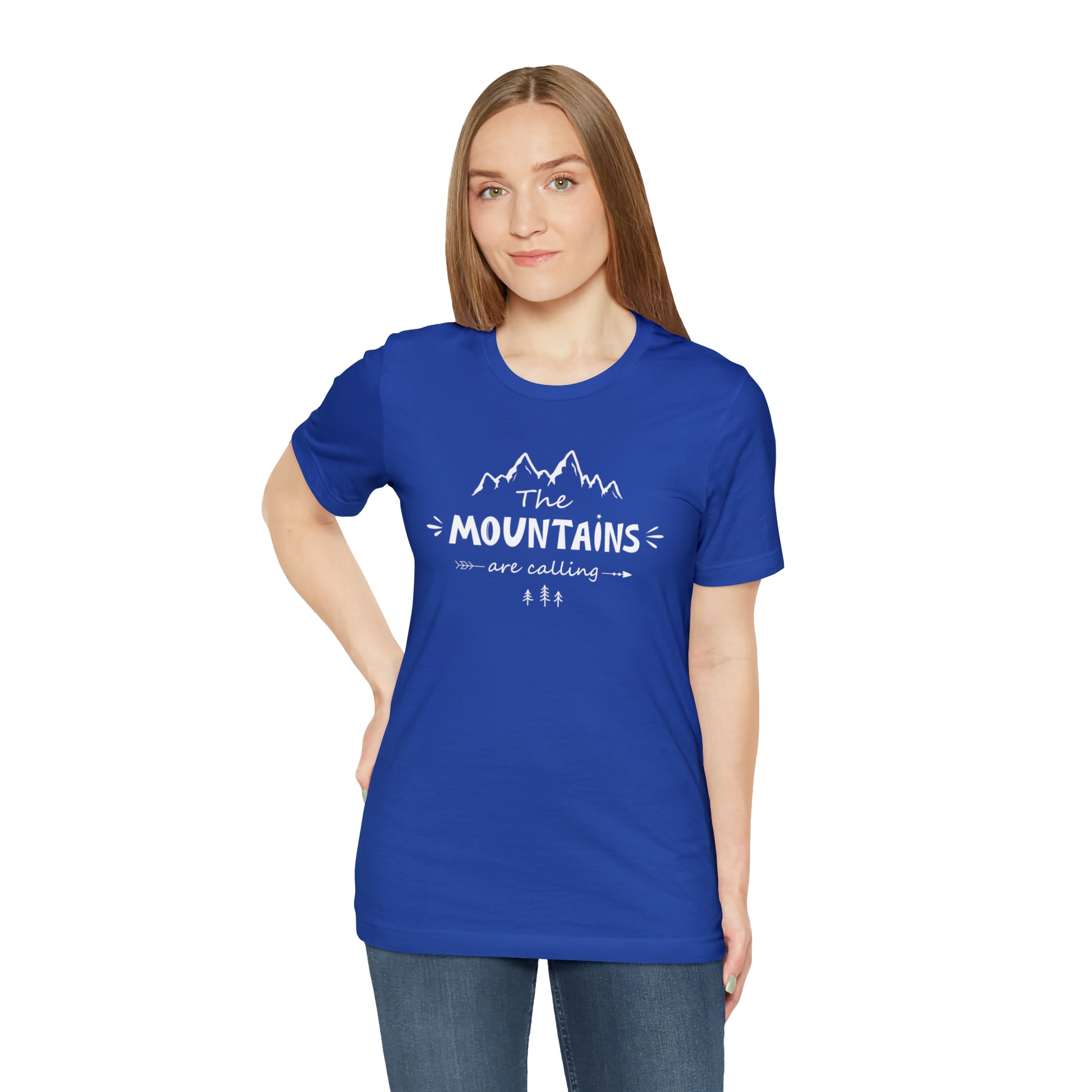 The Mountains Are Calling | Men/Unisex T-Shirt - Mightee