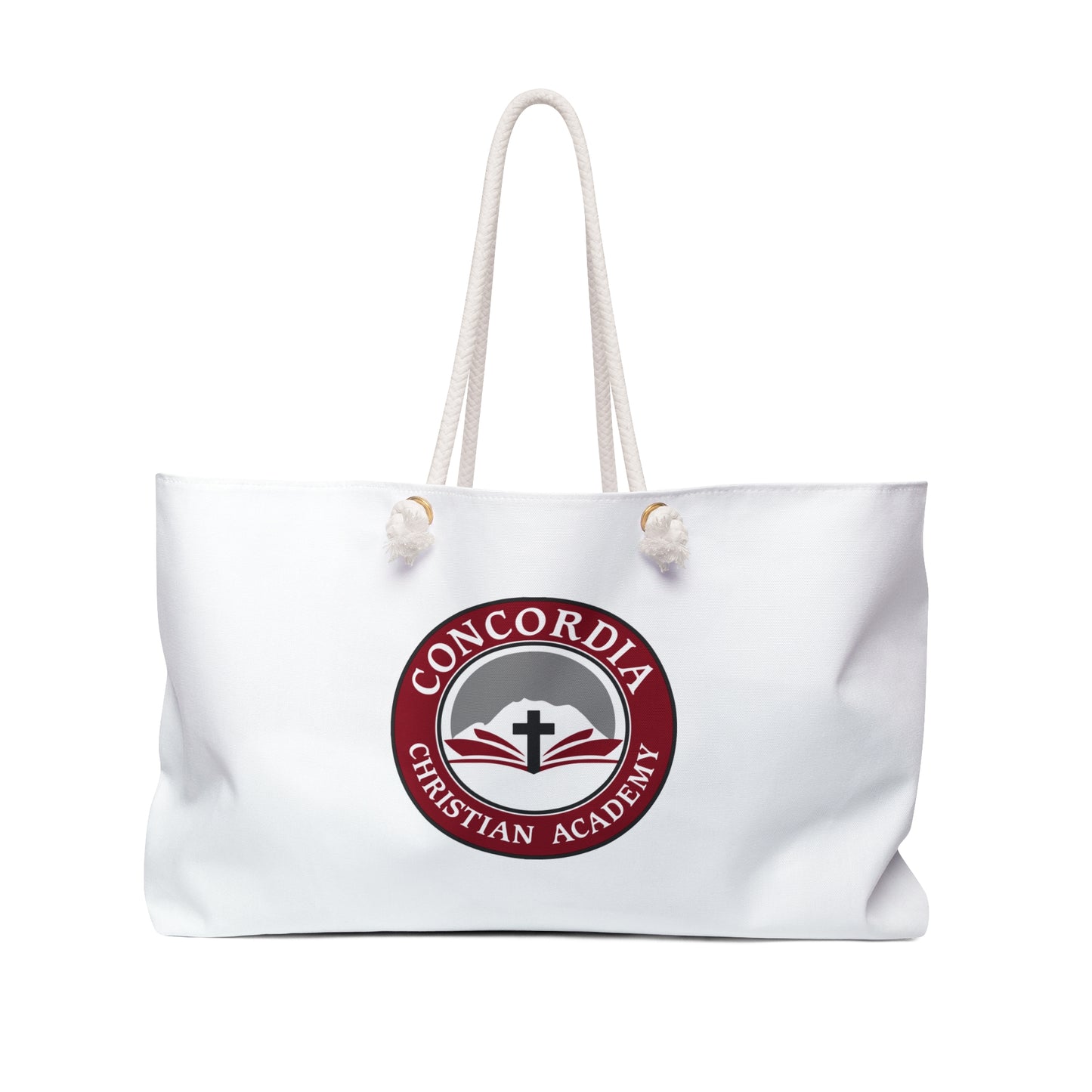 Concordia Christian Academy | Weekender Tote Bag (WHITE)