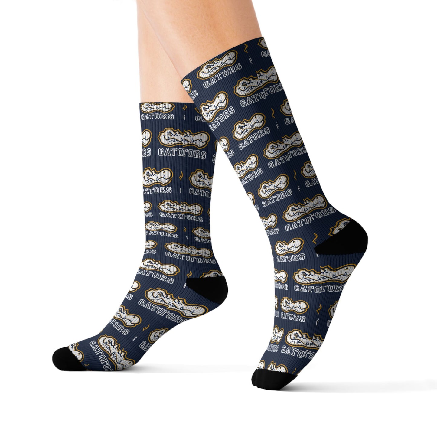 AWS Gators | Navy Crew Socks