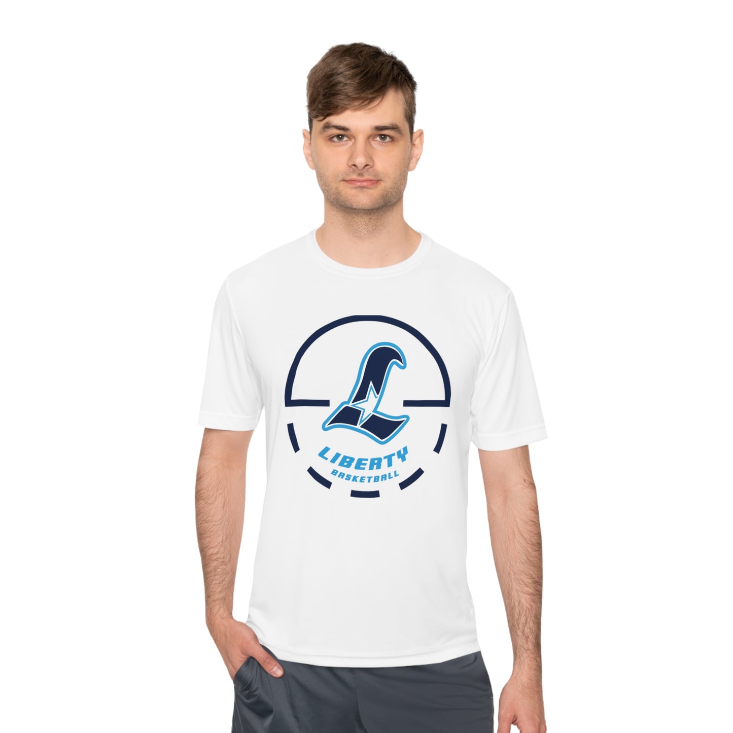 Liberty Falcons Game Time | Performance Moisture Wicking T-Shirt