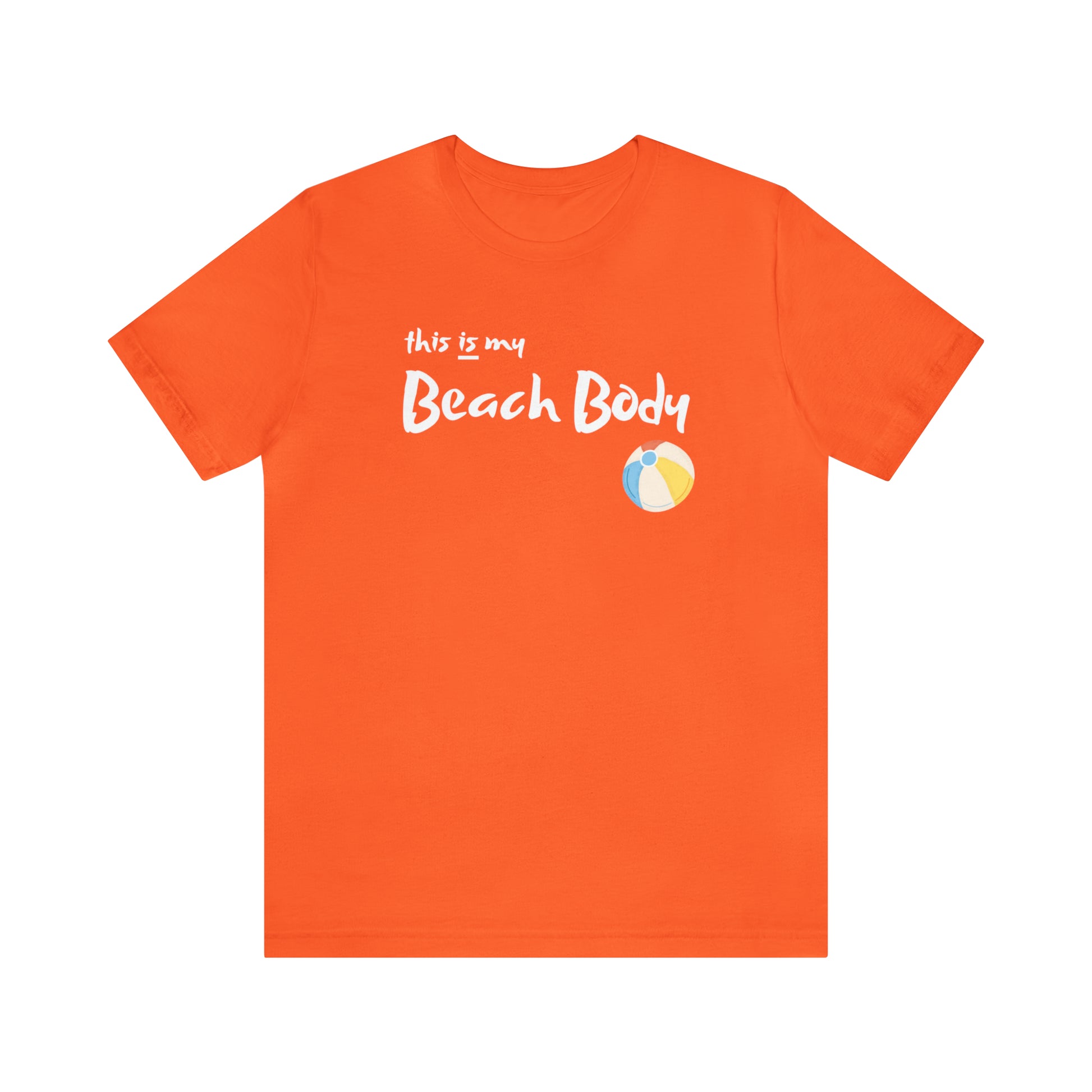 This Is My Beach Body | Men/Unisex T-Shirt - Mightee