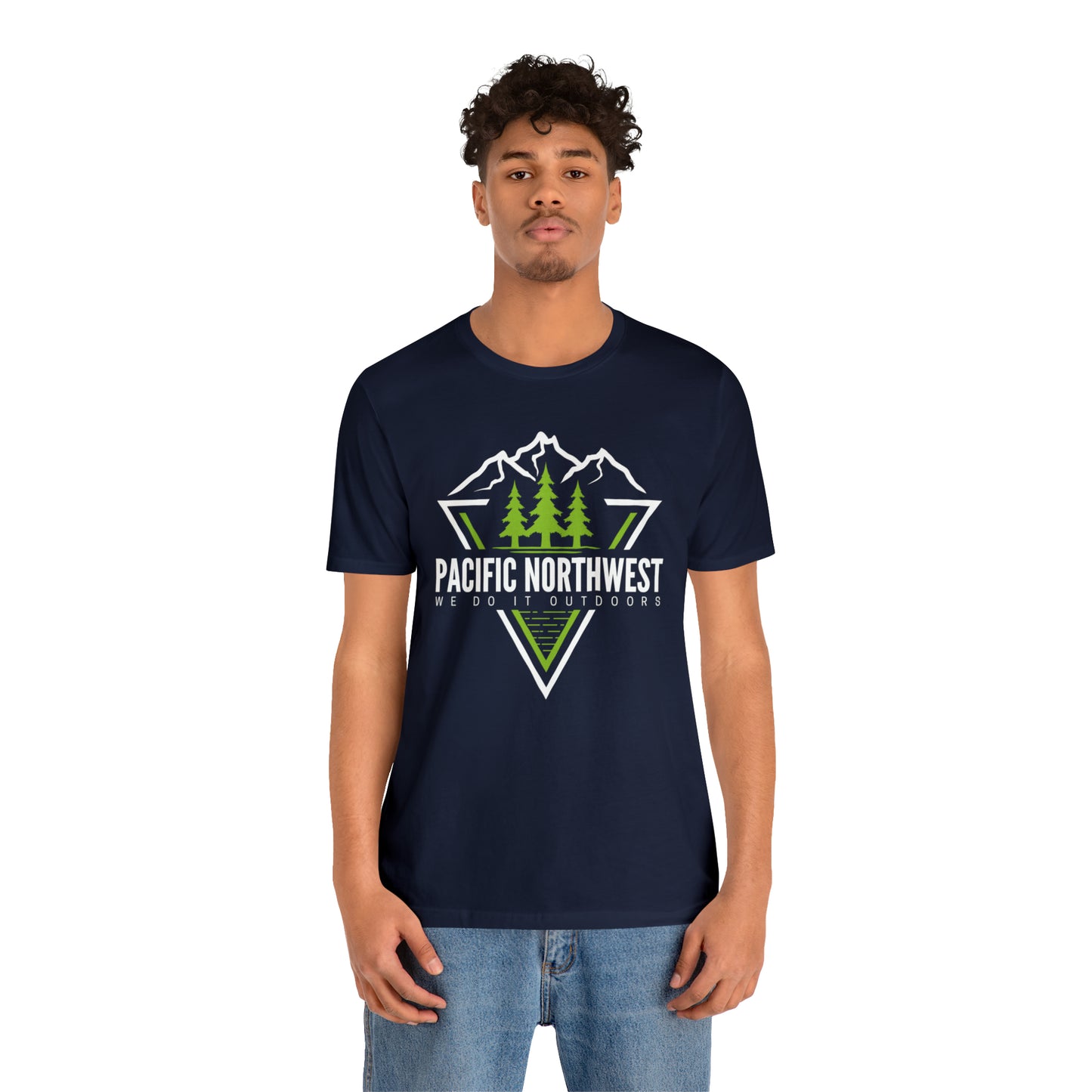 Pacific Northwest We Do It Outside | Men/Unisex T-Shirt - Mightee