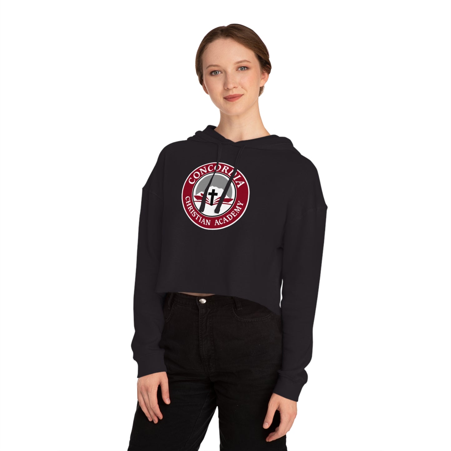 Concordia Christian Academy | Women’s Cropped Hoodie