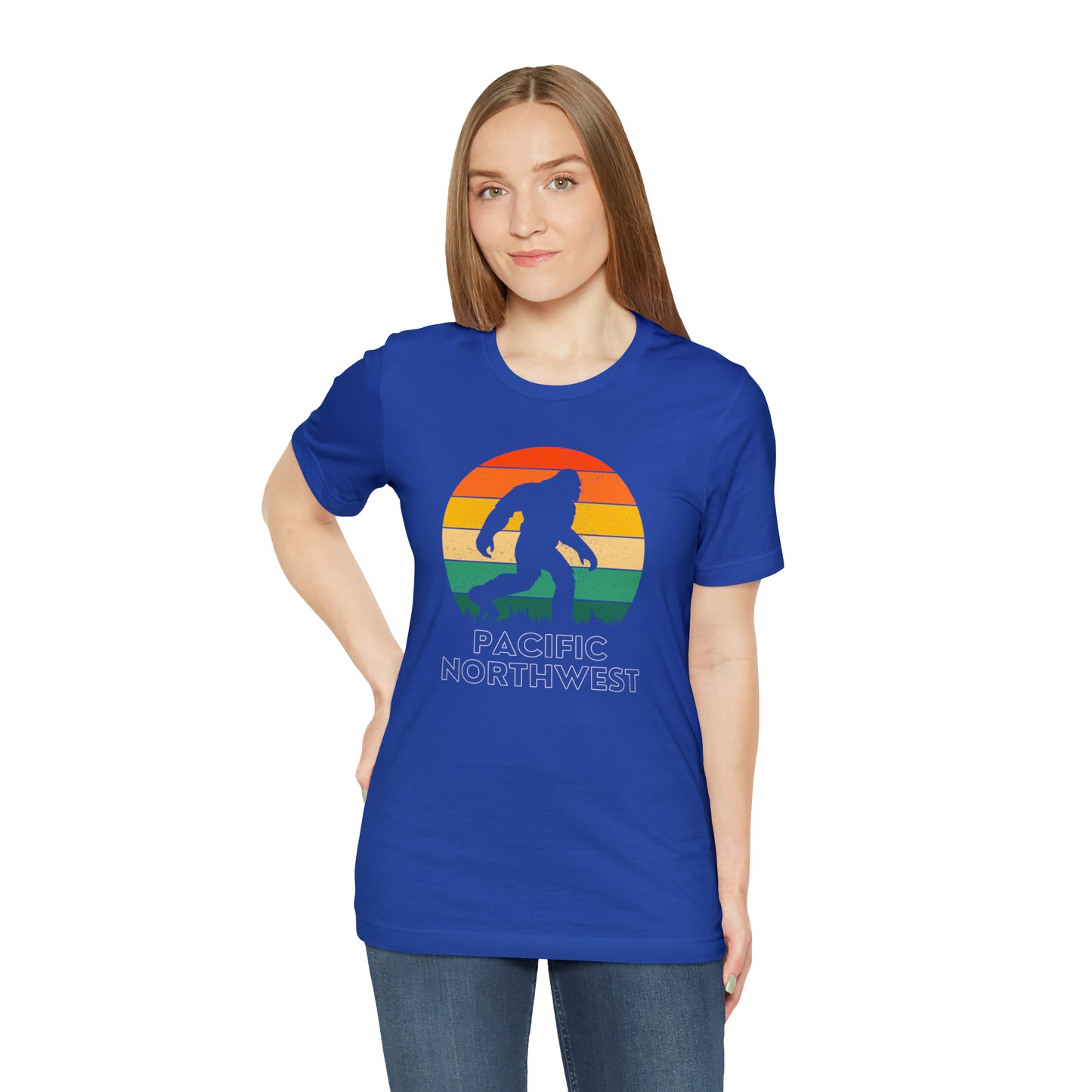 Pacific Northwest Bigfoot | Men/Unisex T-Shirt - Mightee